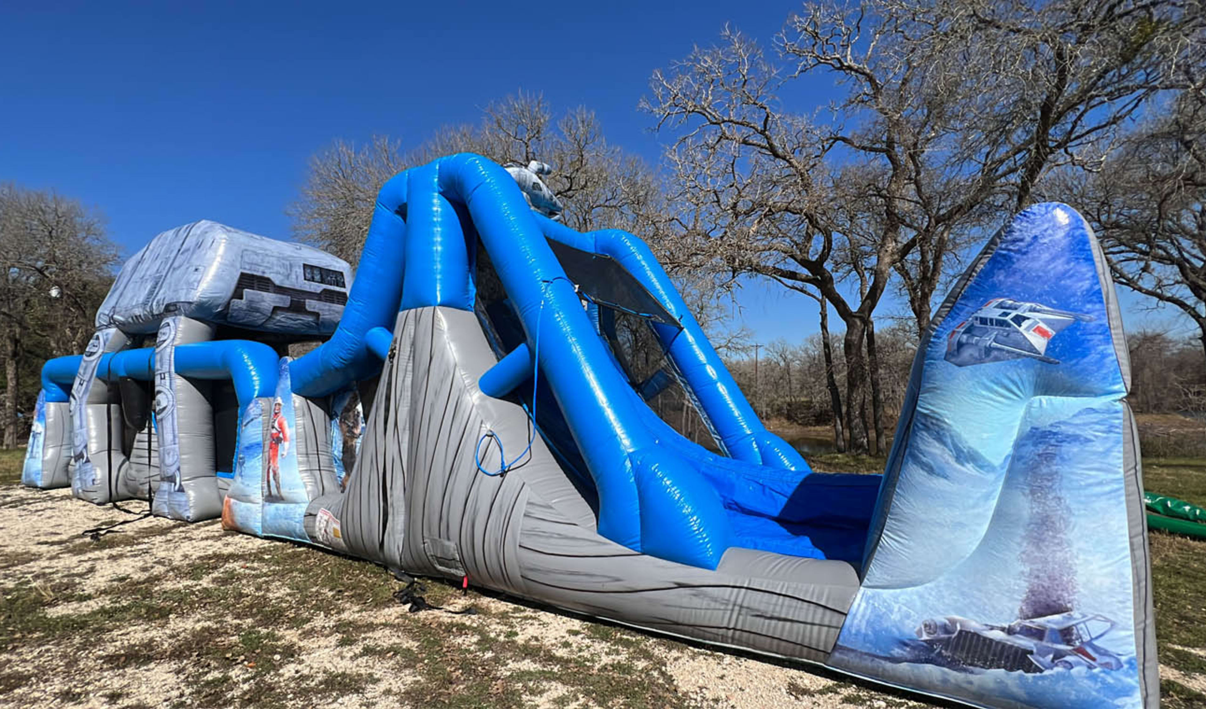 50ft Star Wars Inflatable Obstacle Course Party Rentals near me
