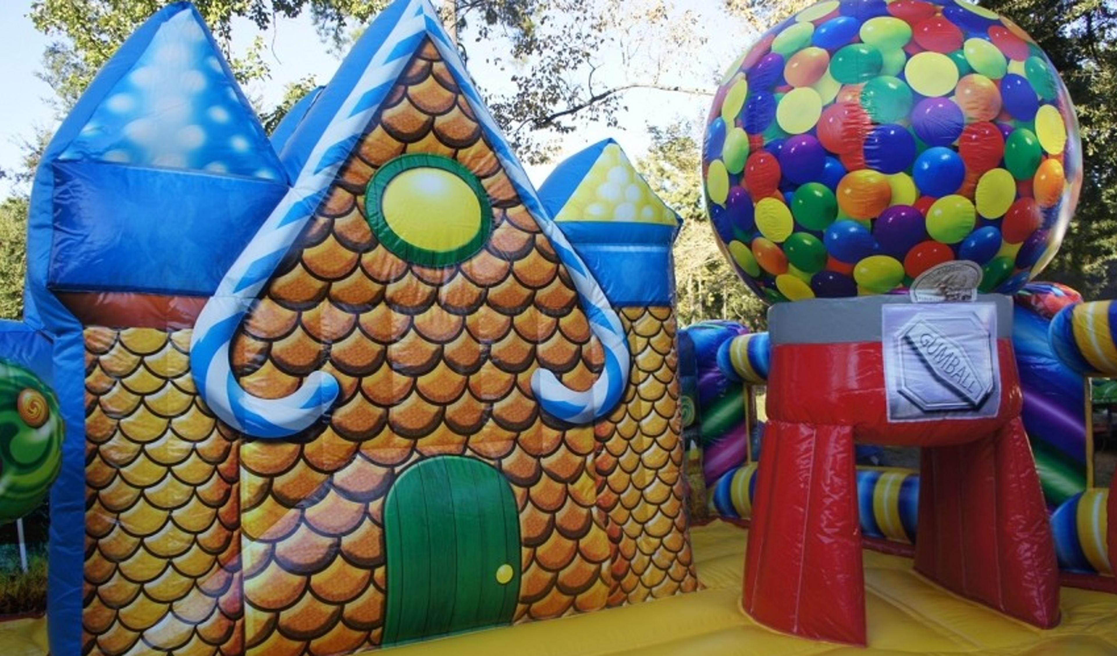 Ginger Bread Gumball Kids Party Rentals