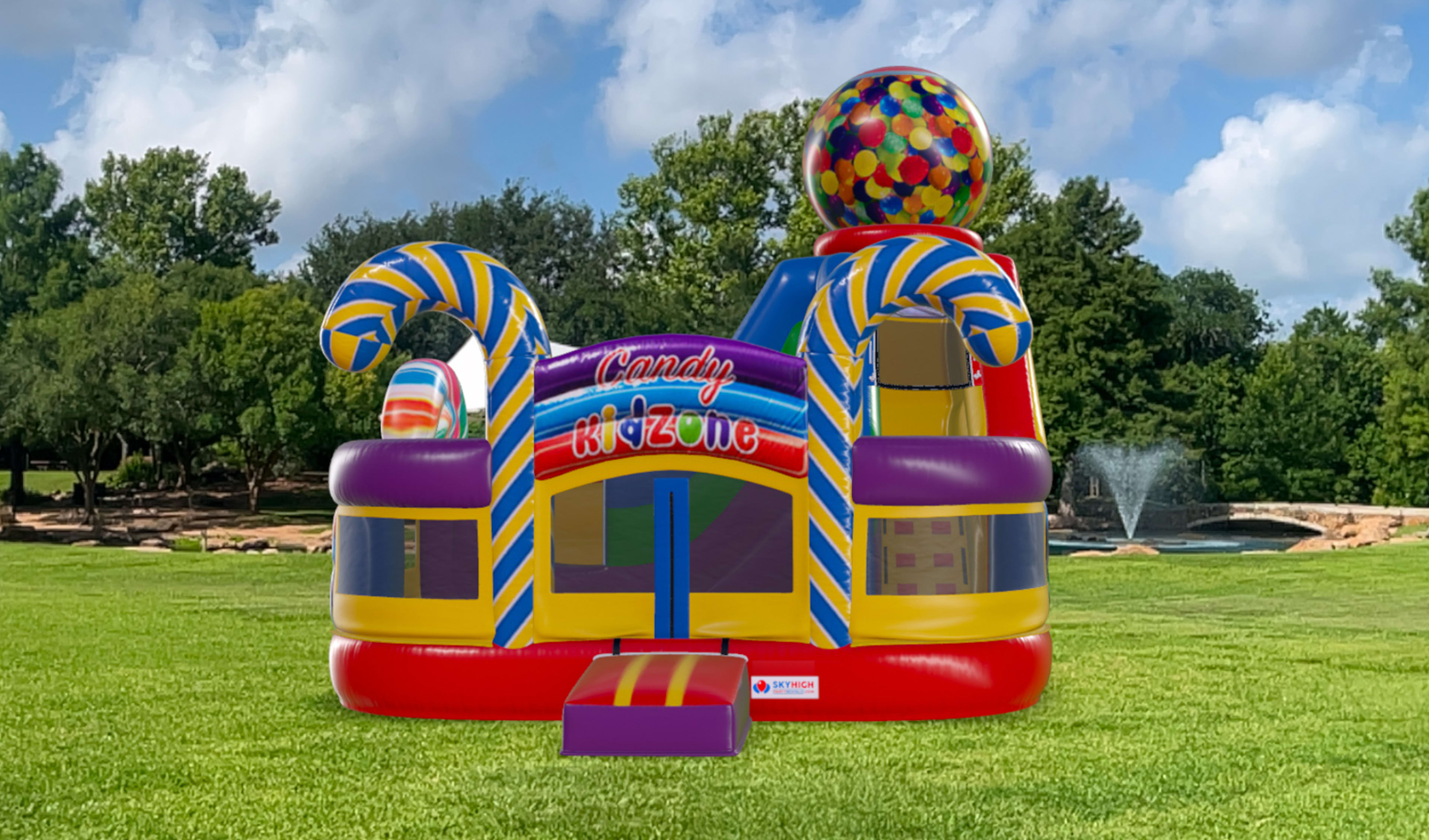Candy Kidzone Bounce House Soft Play Bounce House