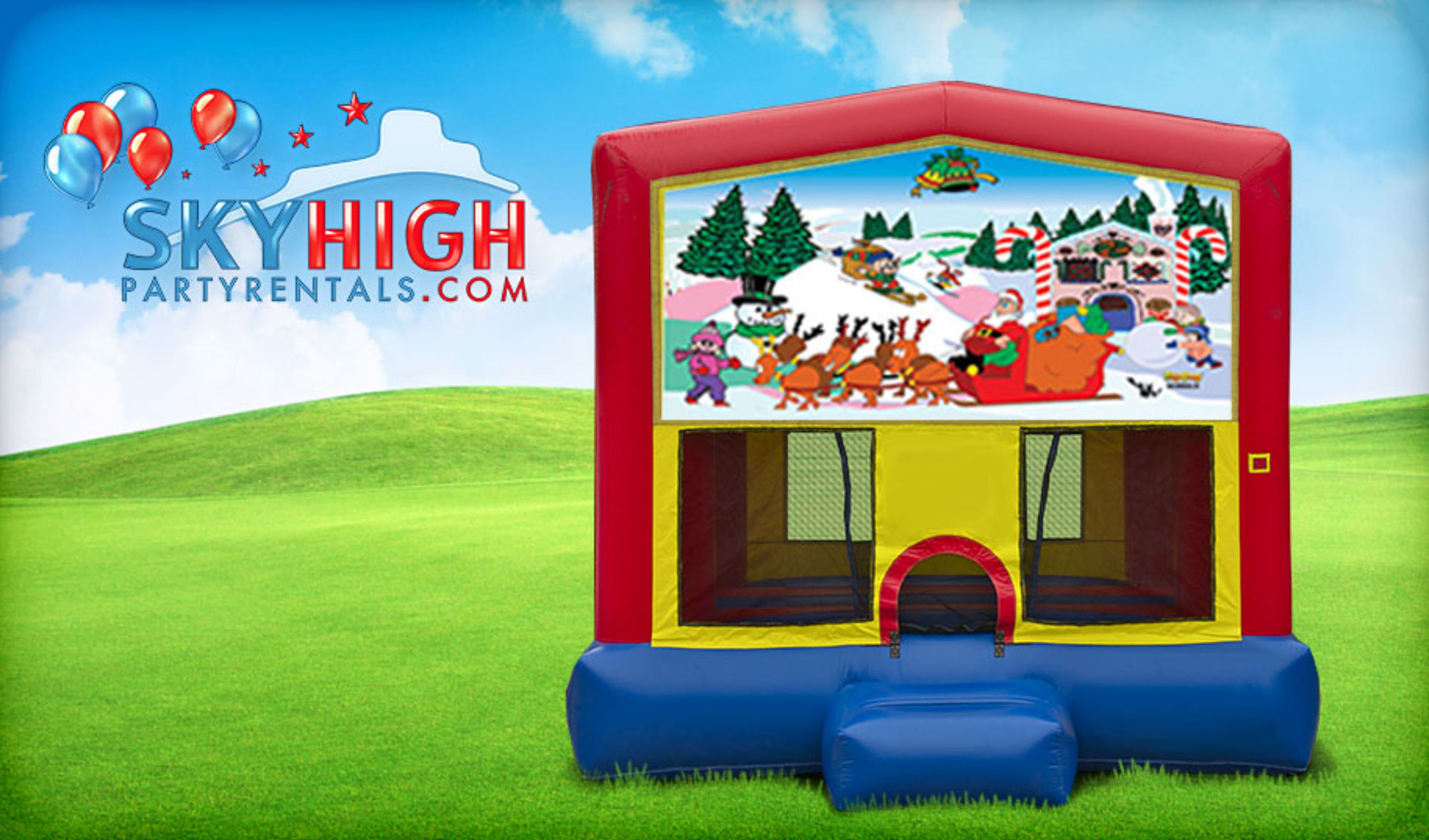 Christmas Moonwalks for Rent