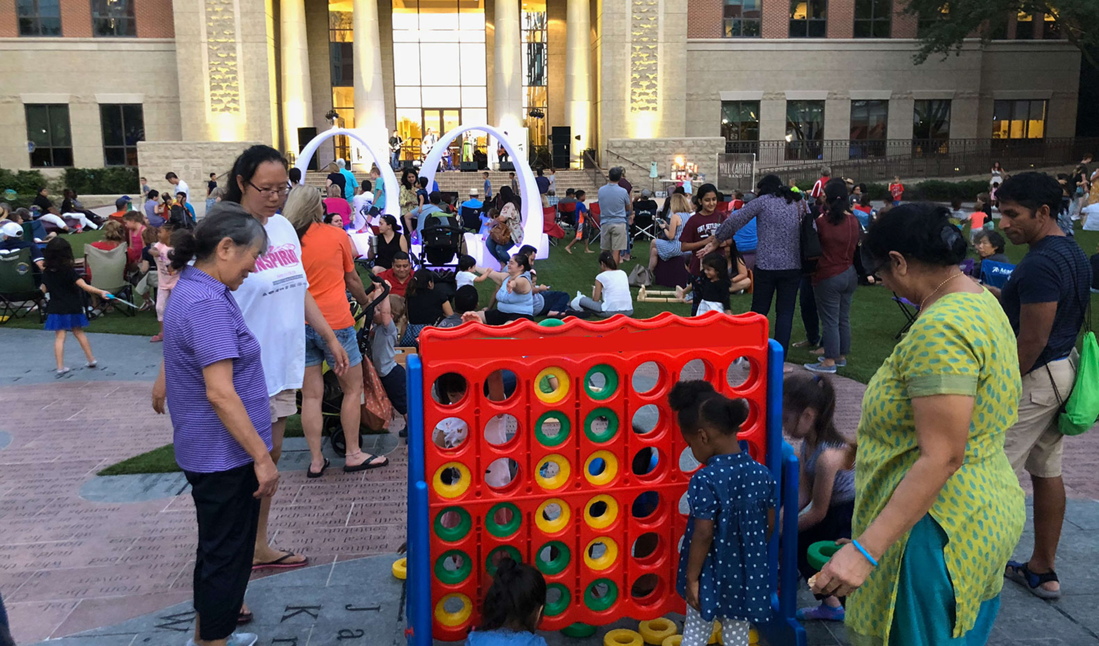 Connect Four Game Rentals City of Sugar Land