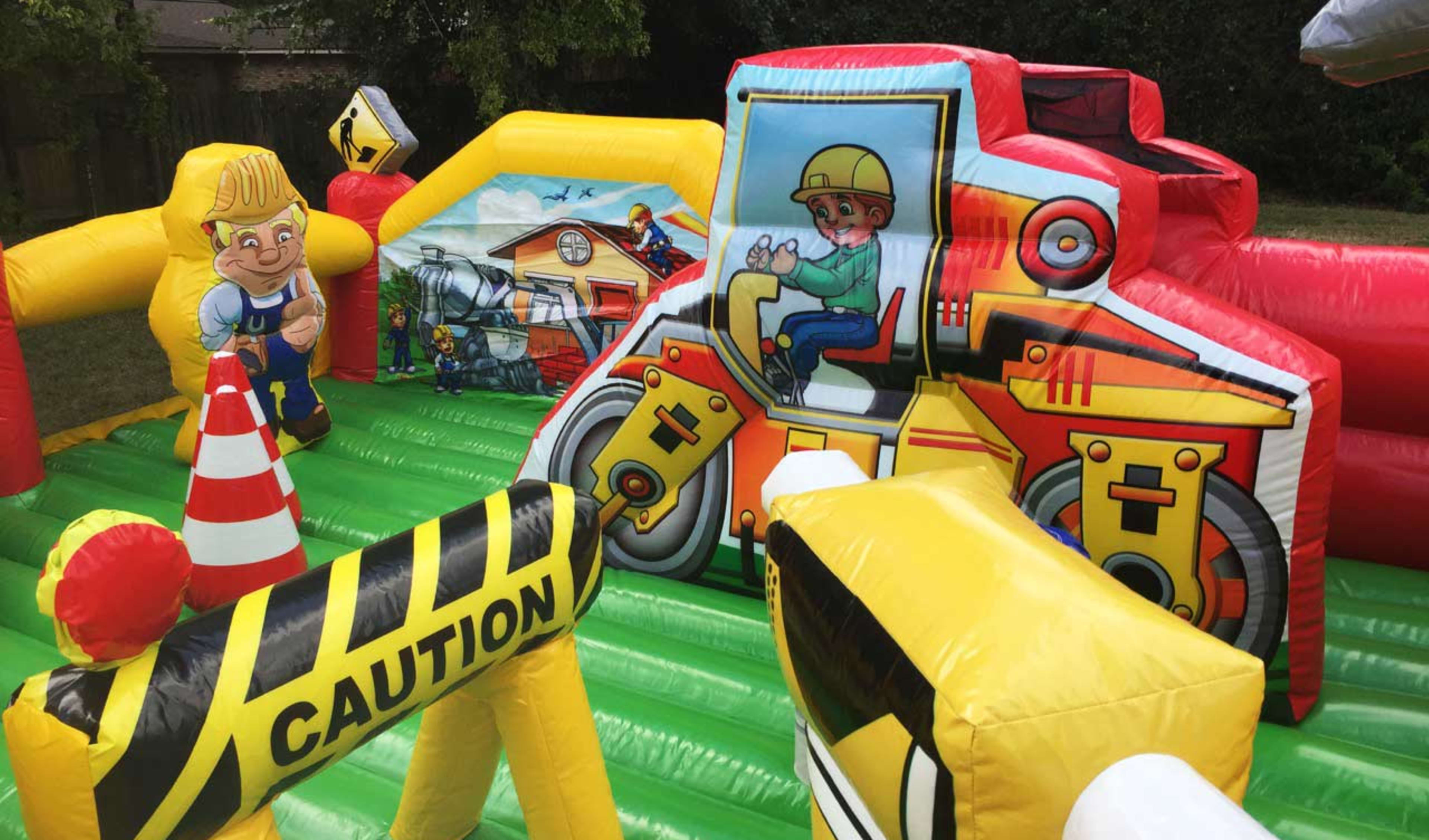 Construction Themed Bouncer