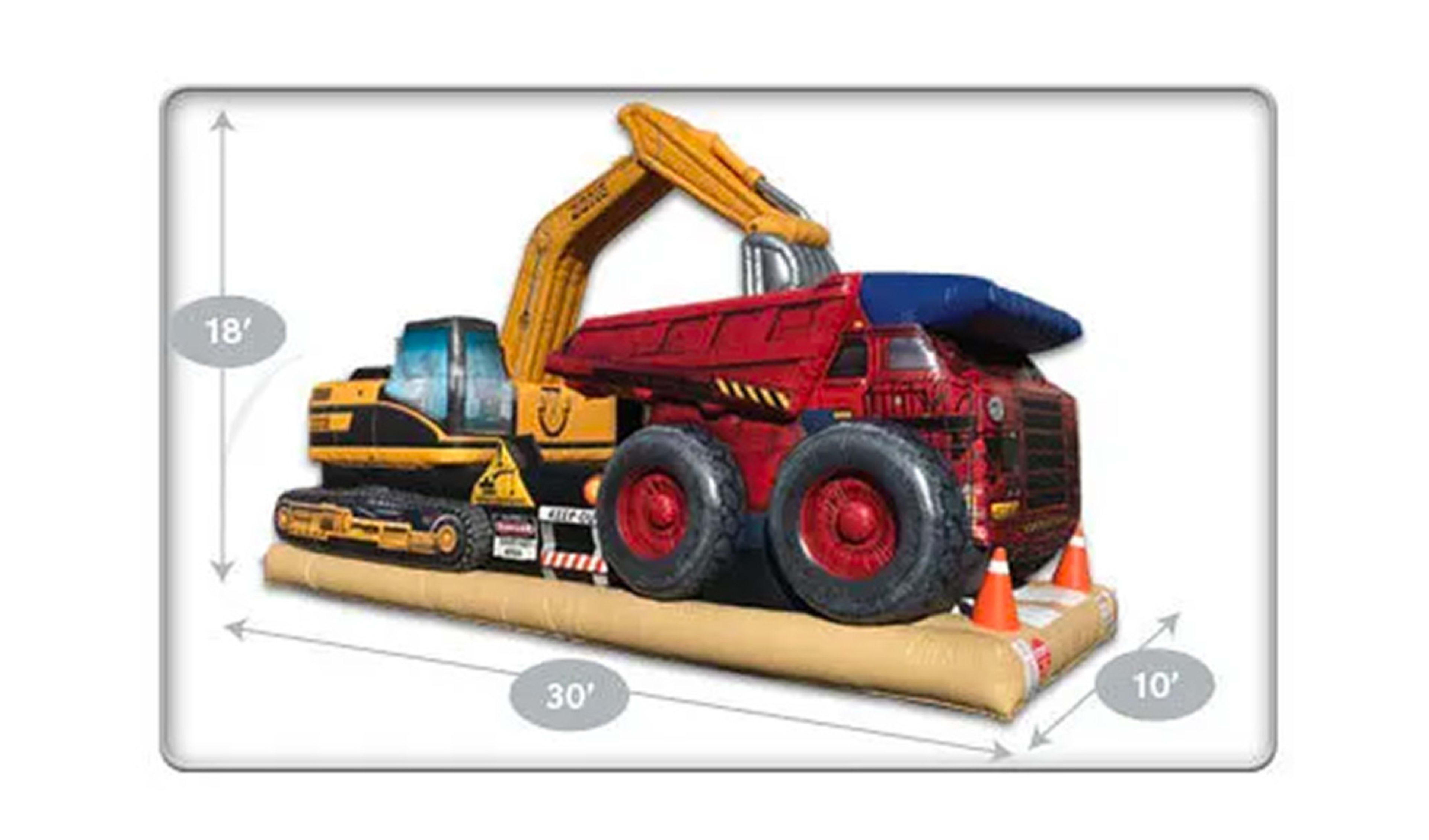 Construction inflatable rental Dimensions