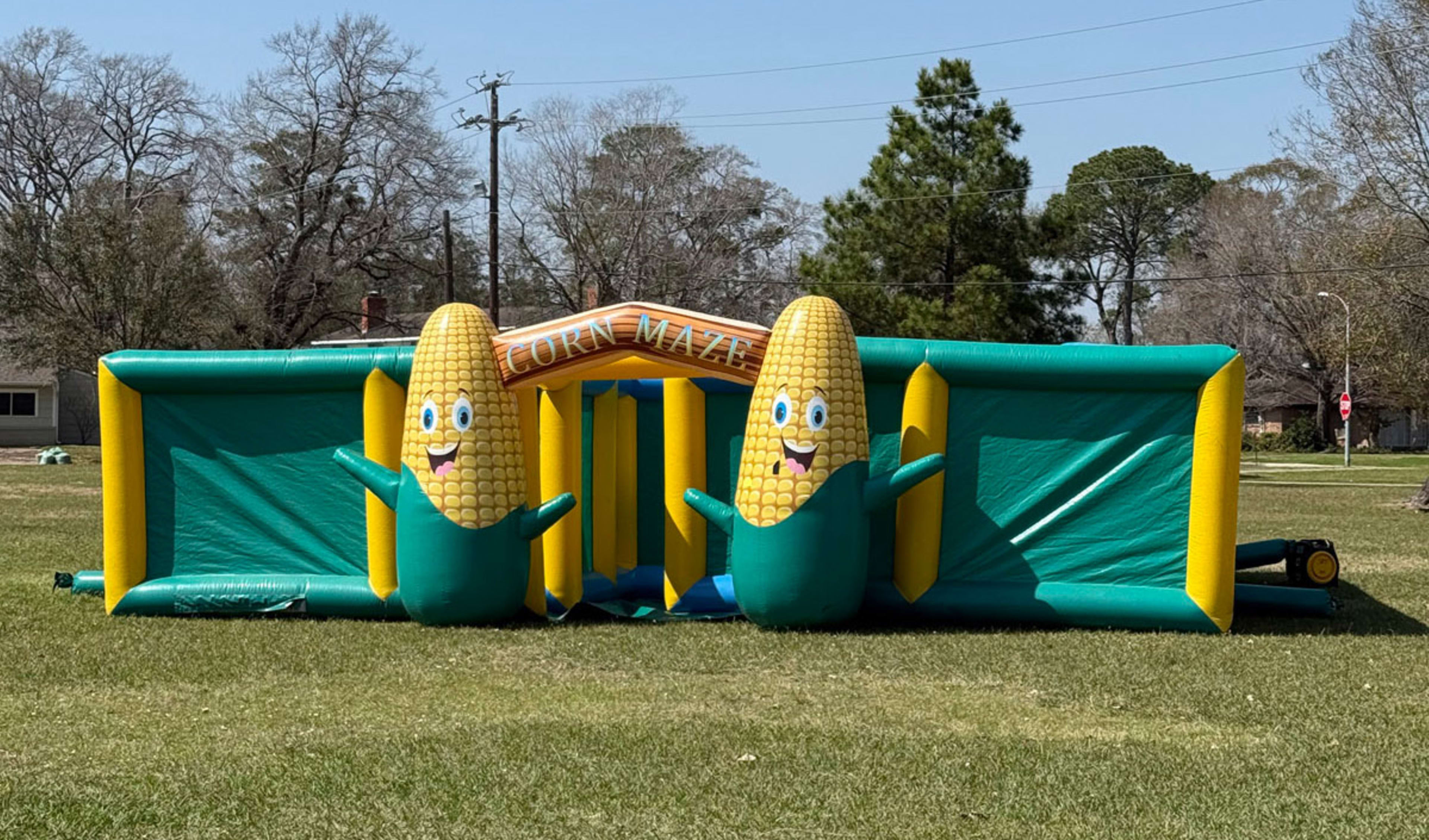 Corn Maze Obstacle Course Inflatable for Rent