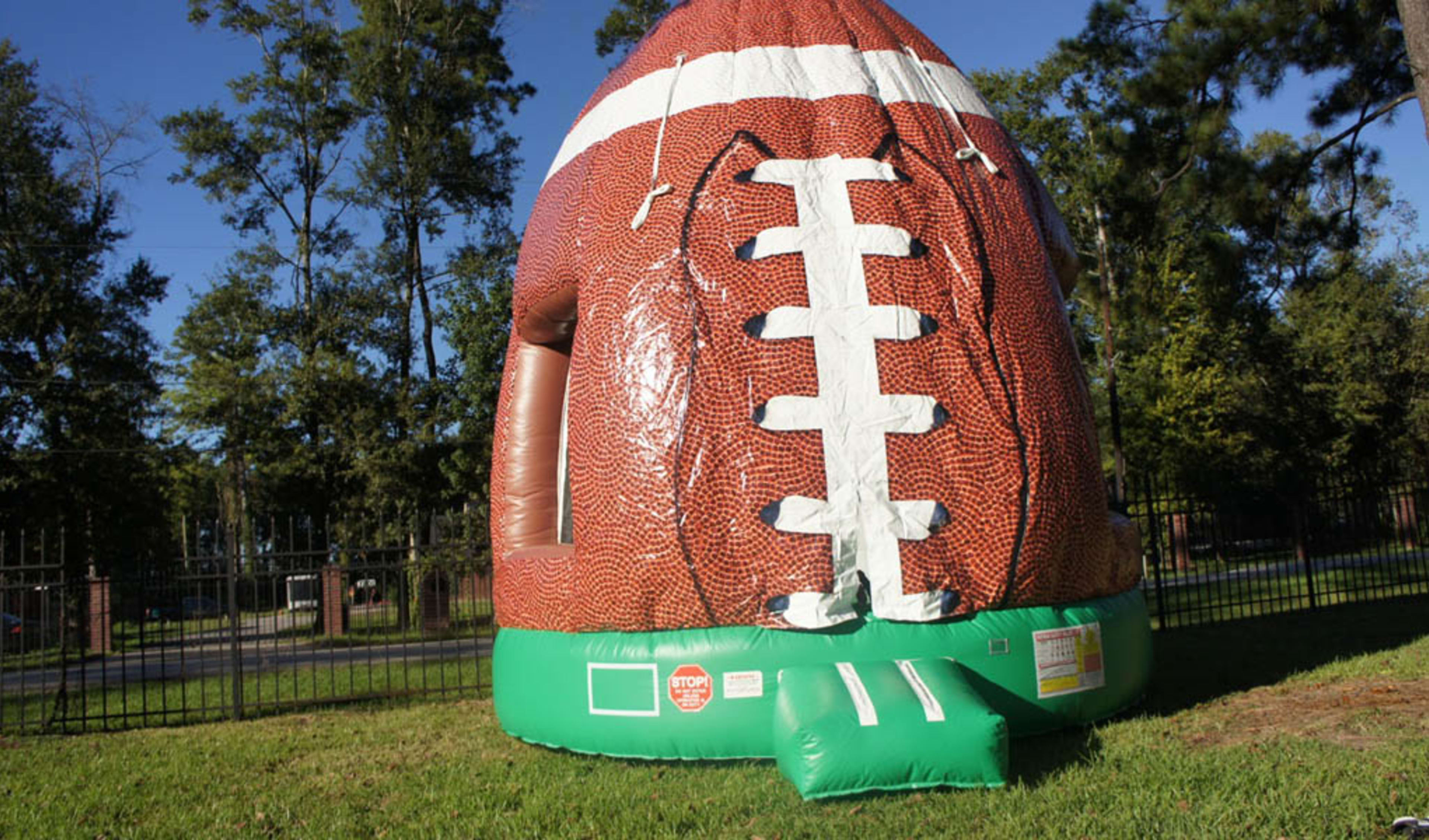 Football bounce house rental inflatable