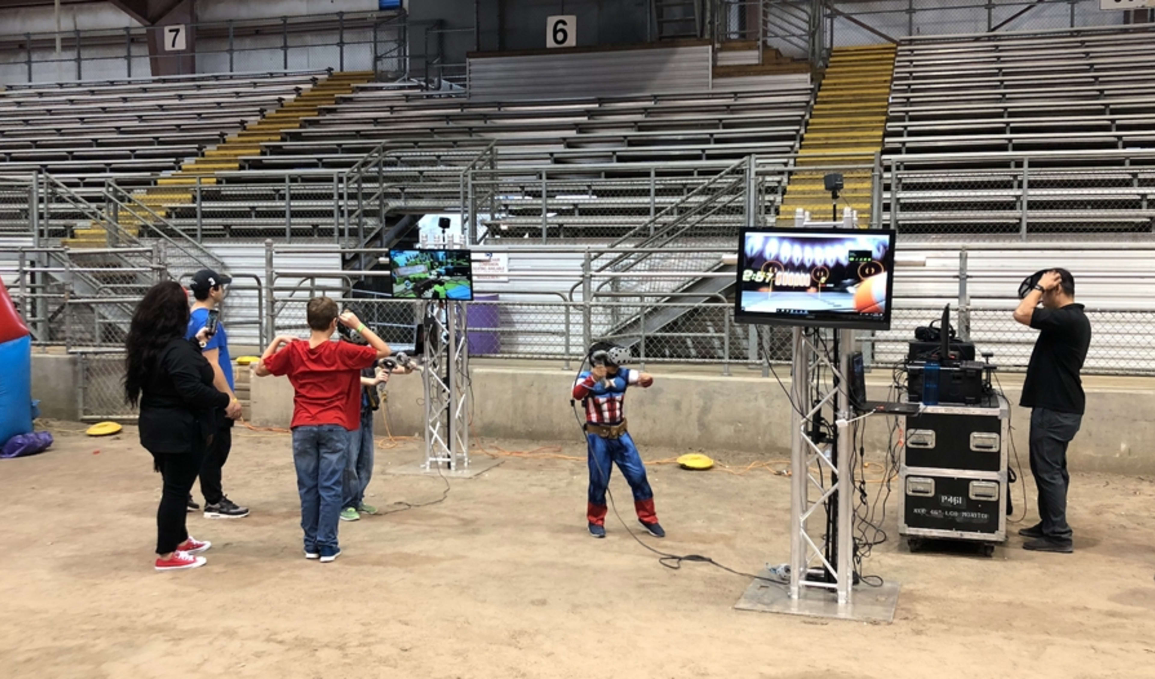 Dallas-virtual-reality-party-humble-civic-center