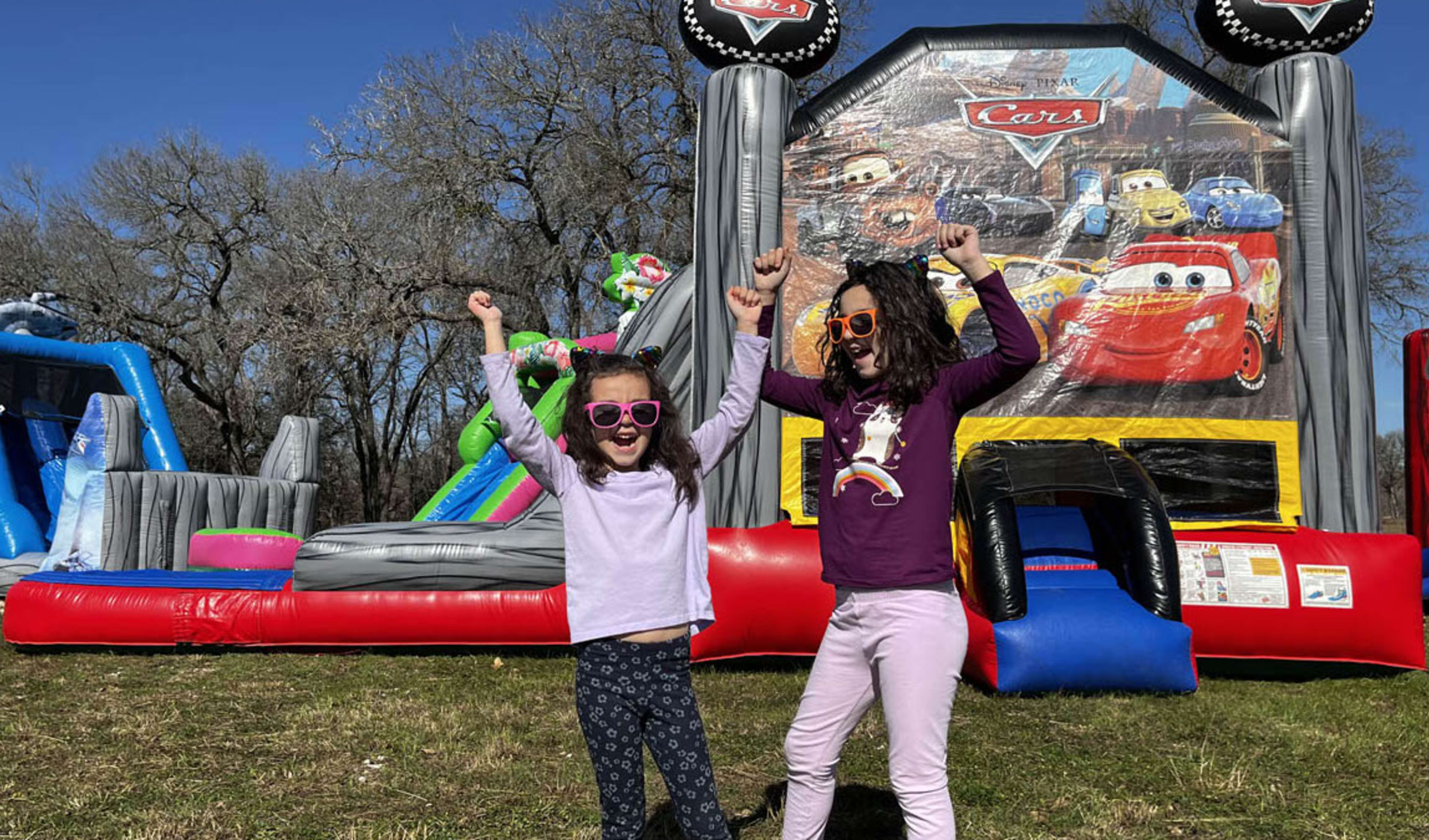 Cars EZ Bouncer Combo with Wet or Dry Slide