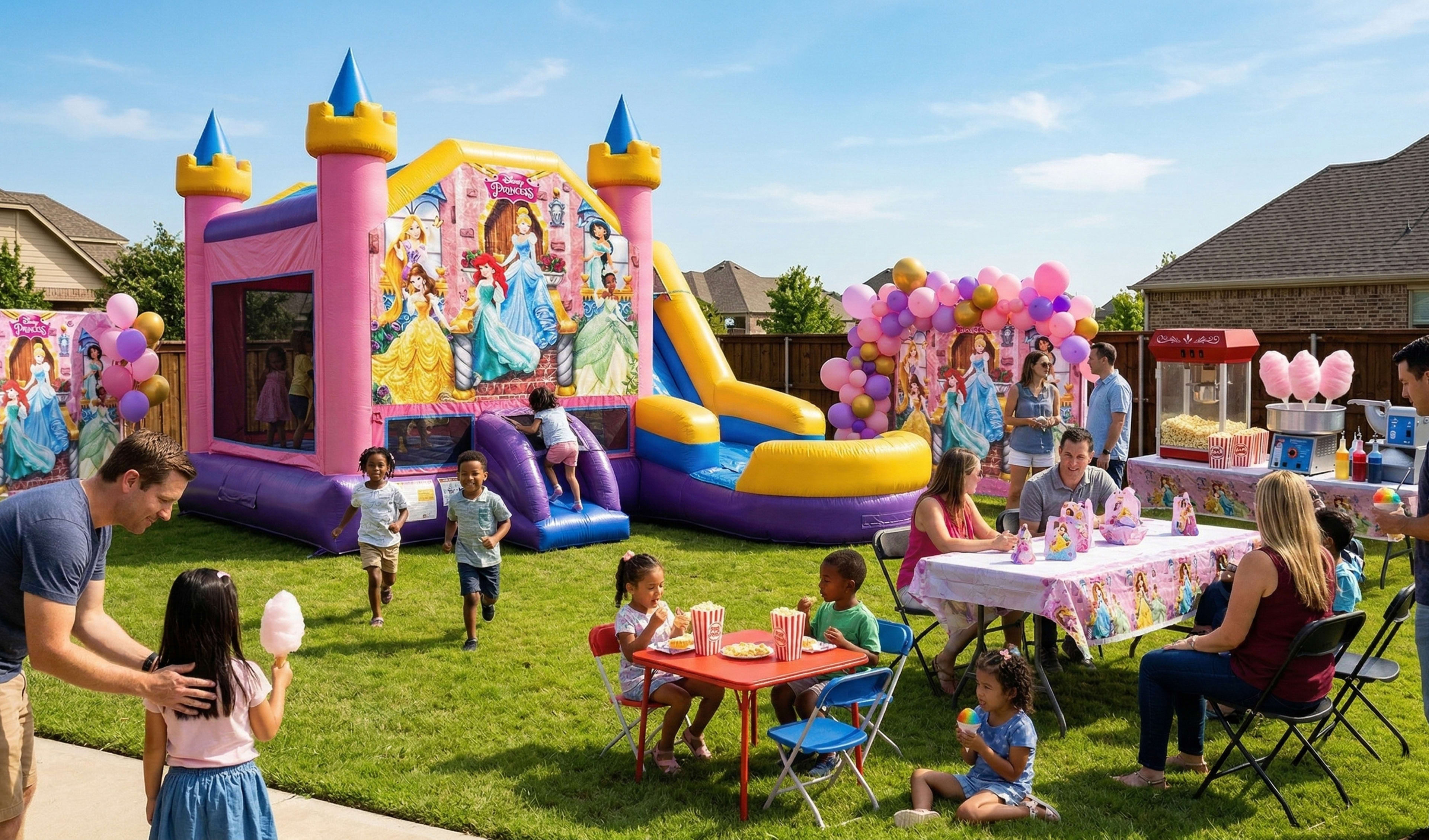 Disney Princesses Bounce House Rentals