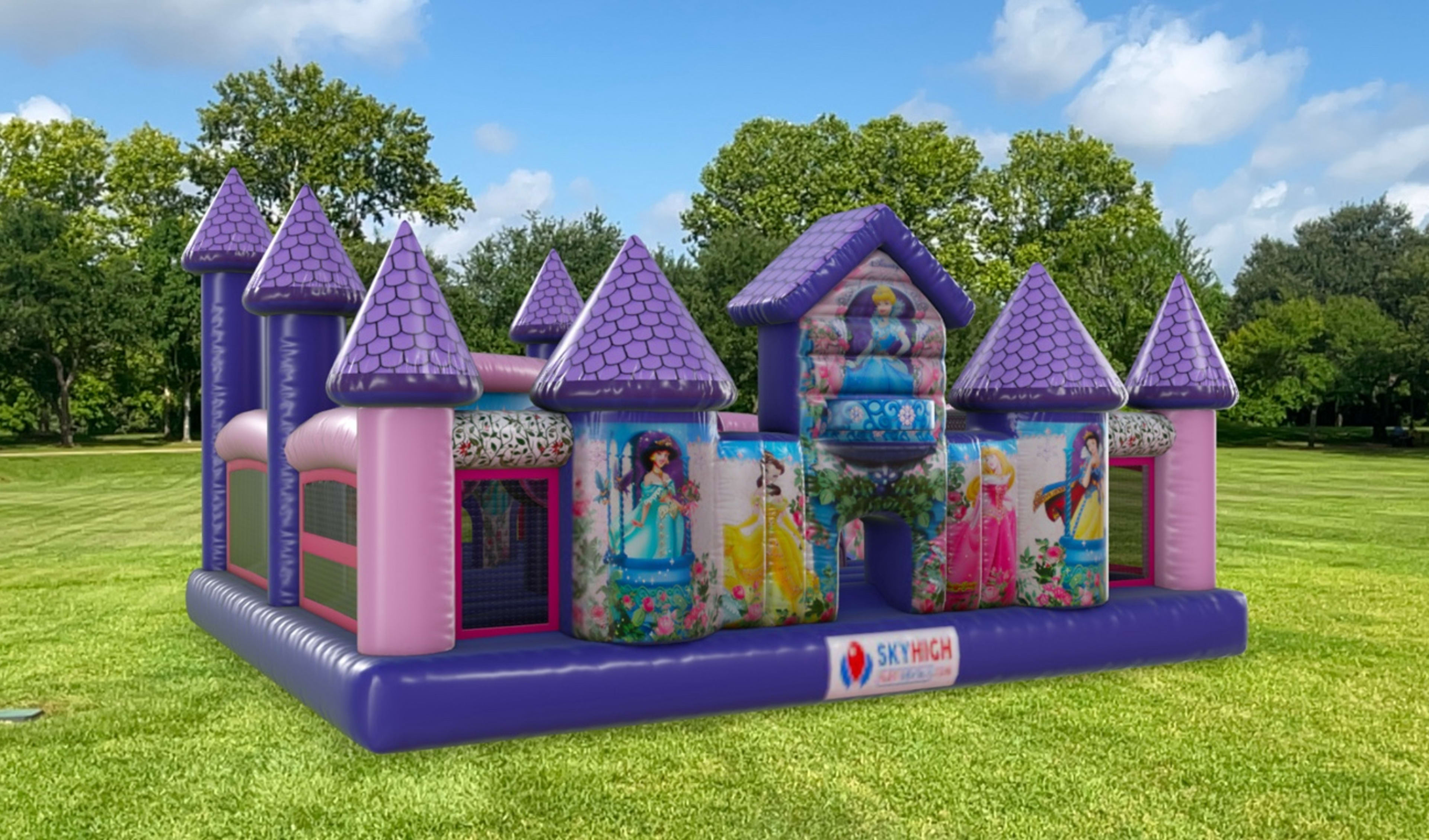 Disney Princess Bounce House Soft Play Rentals