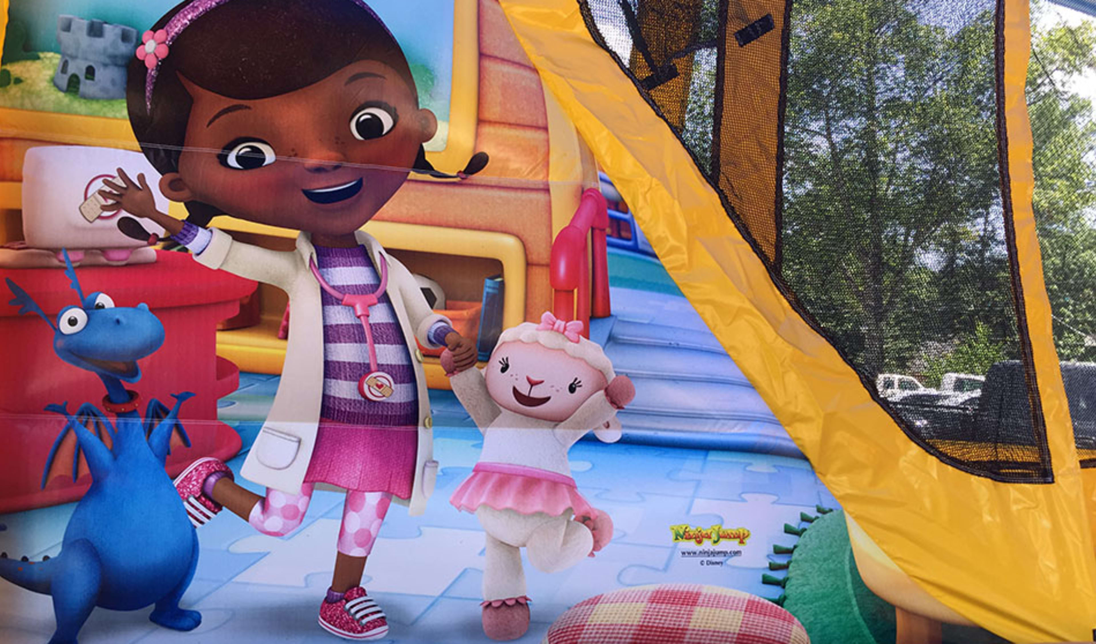 Doc Mcstuffins Bounce House