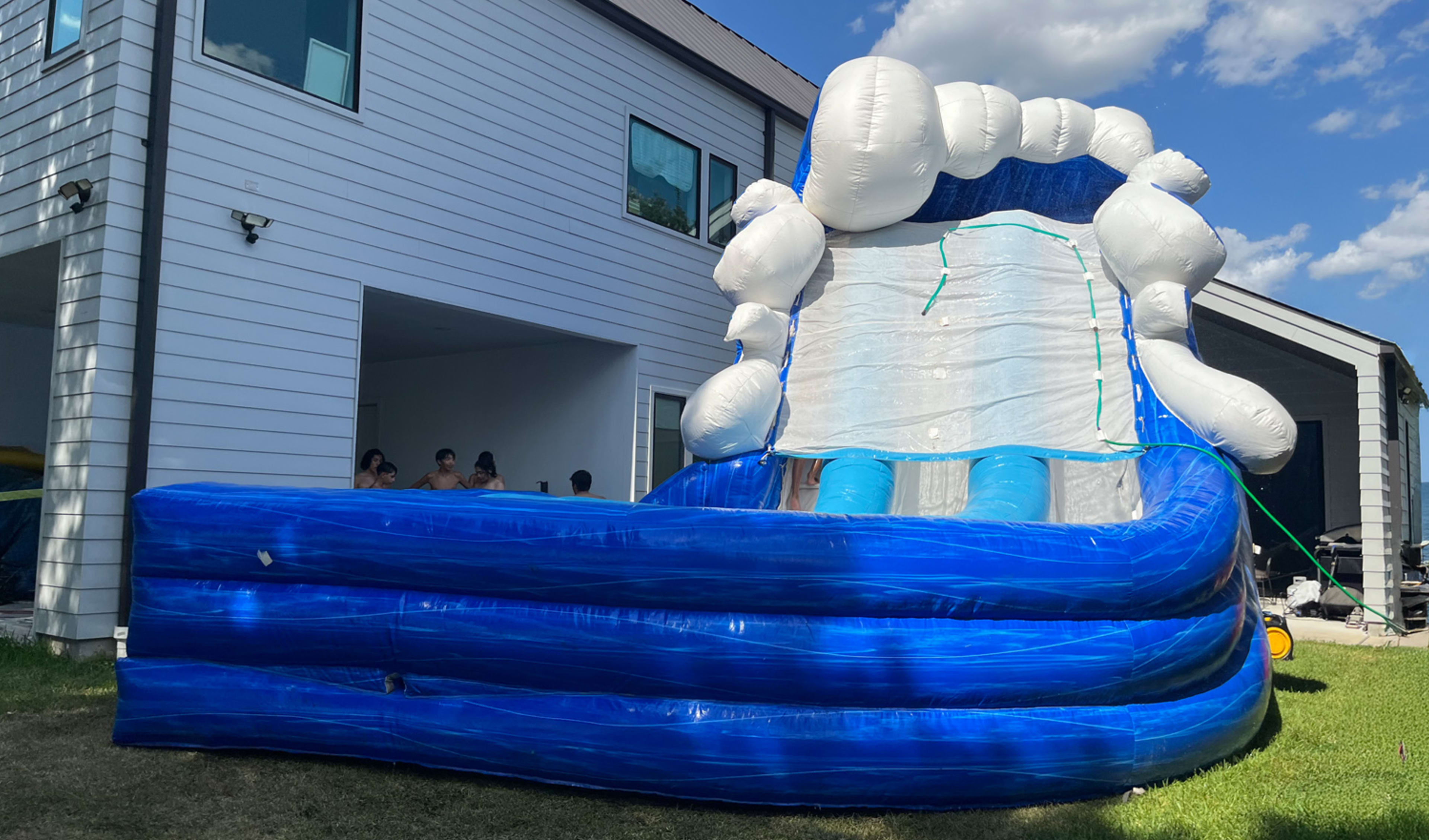 DUal Lane Curve Water Slide