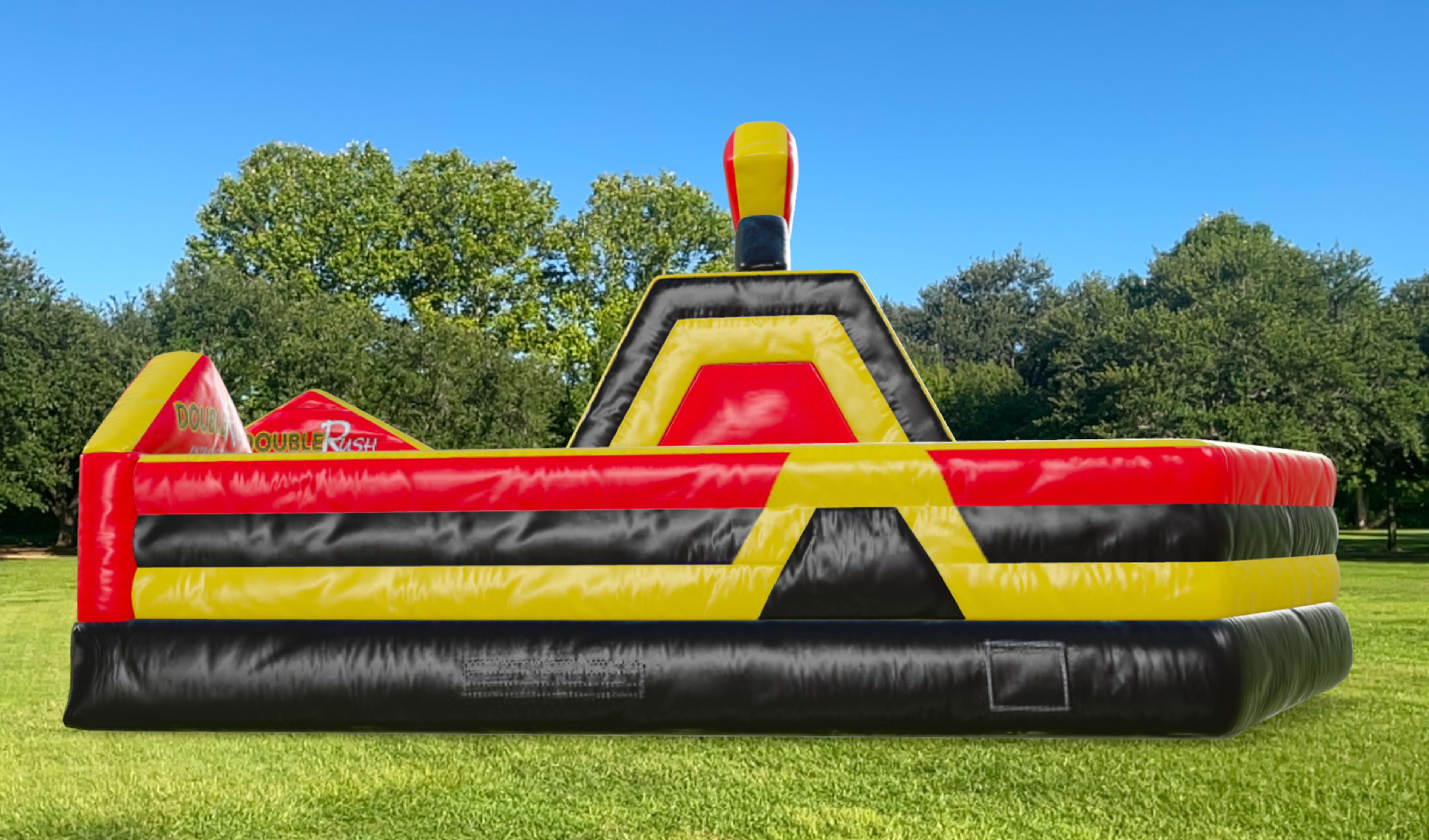 Double Rush Obstacle Course Right Side Inflatable
