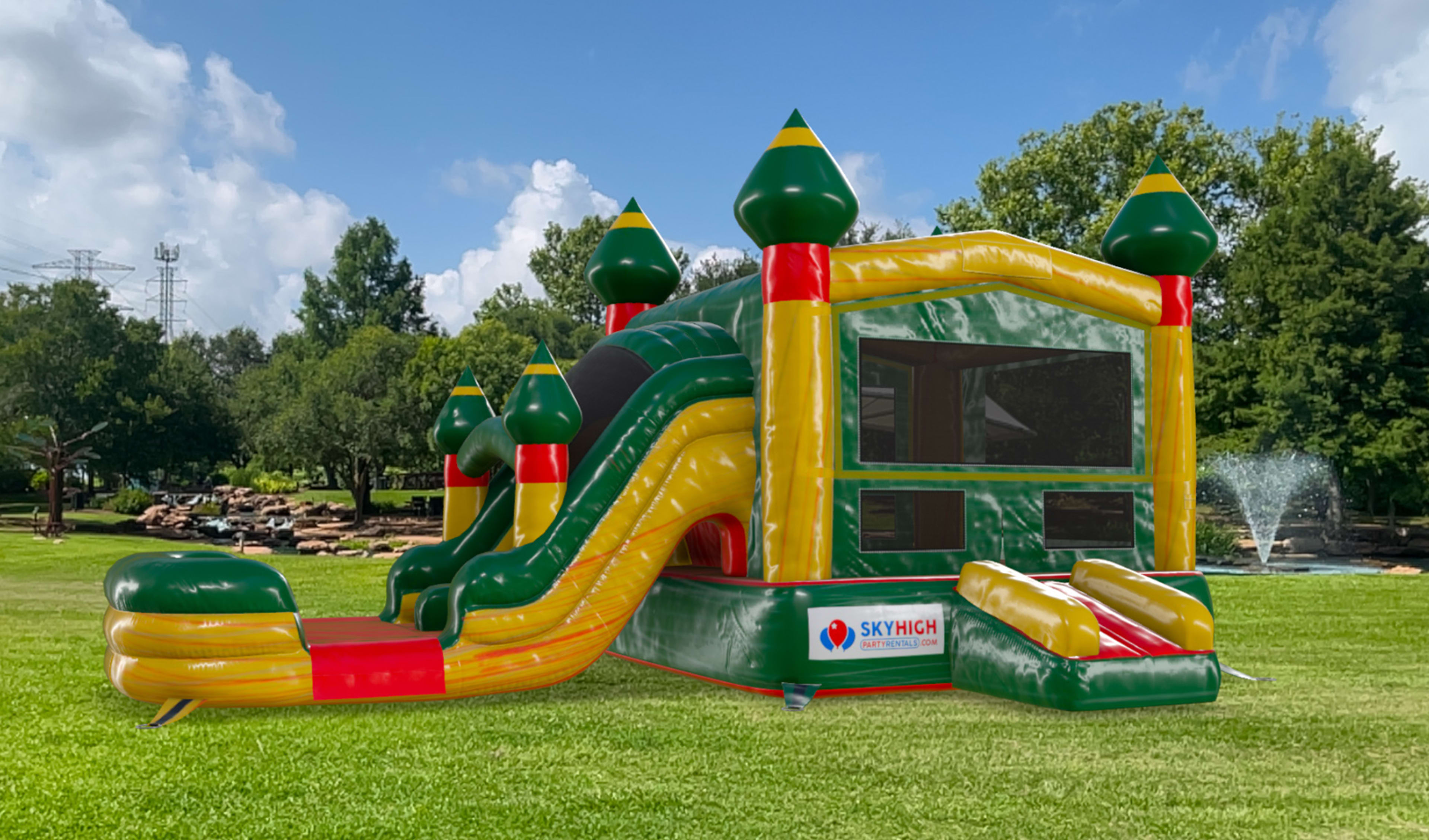 2-Lane Fiesta Combo (Wet/Dry) Slide Inside