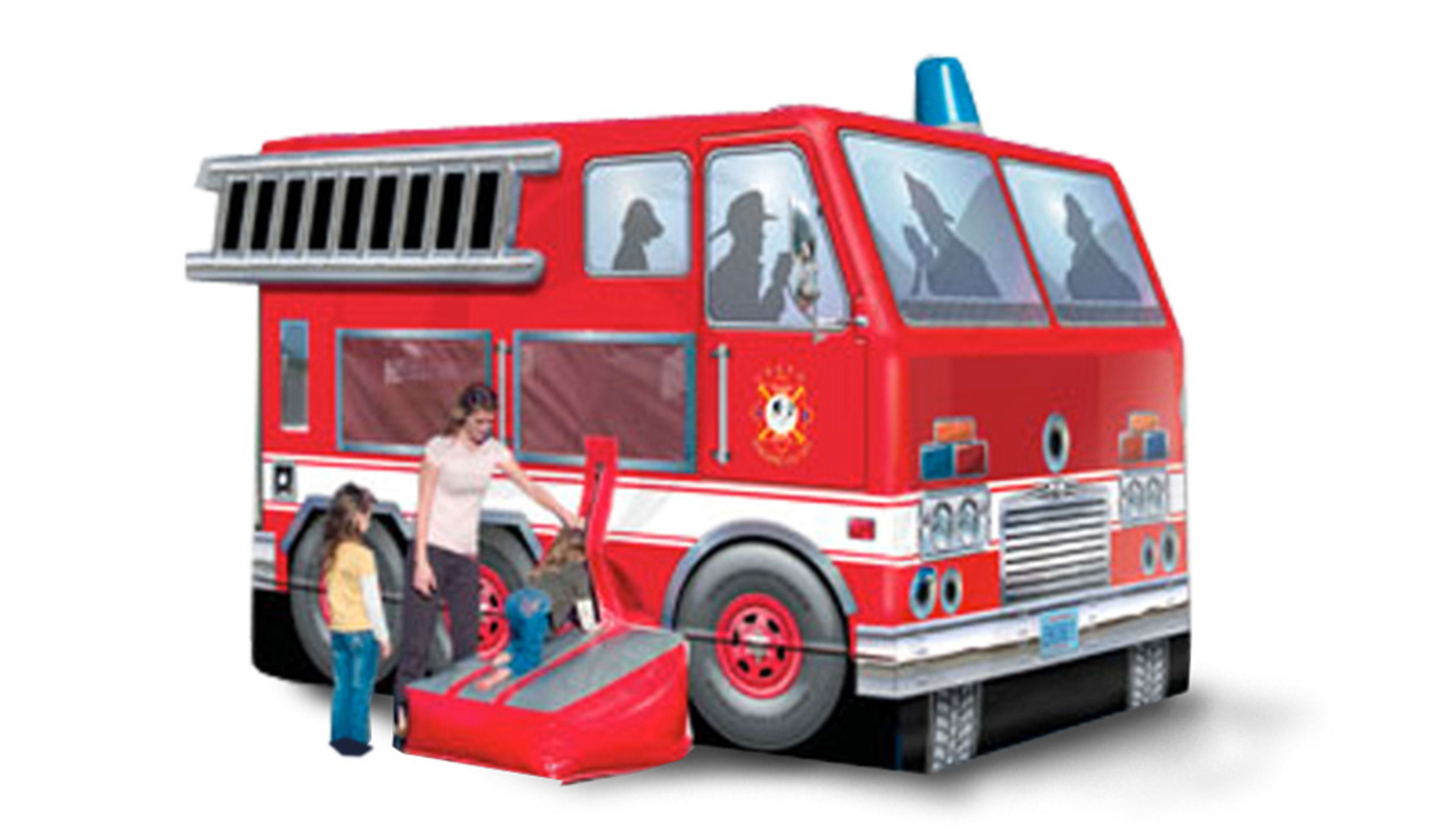 Fire Truck Bounce House Catalog