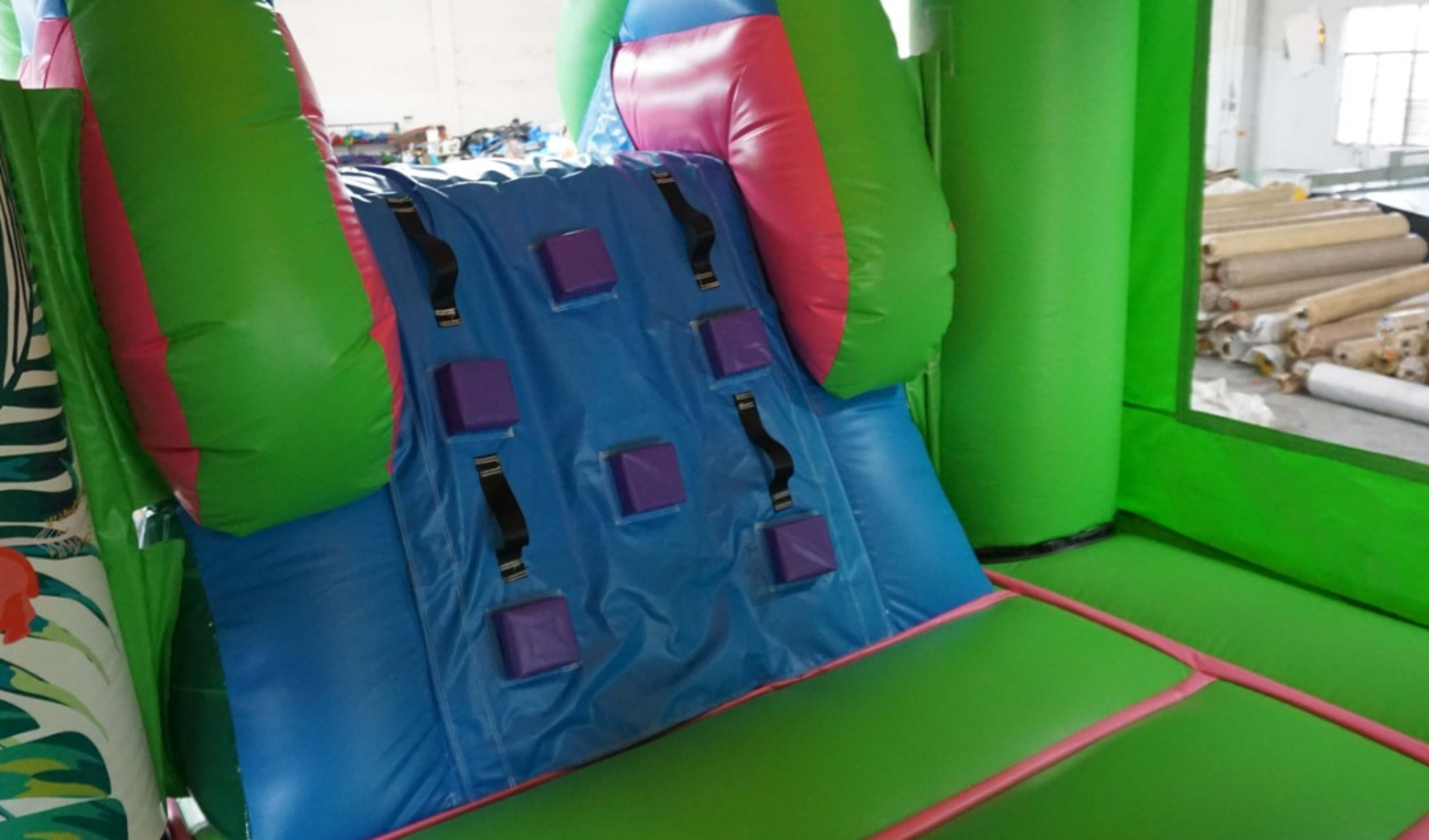Flamingo Bounce House Inside