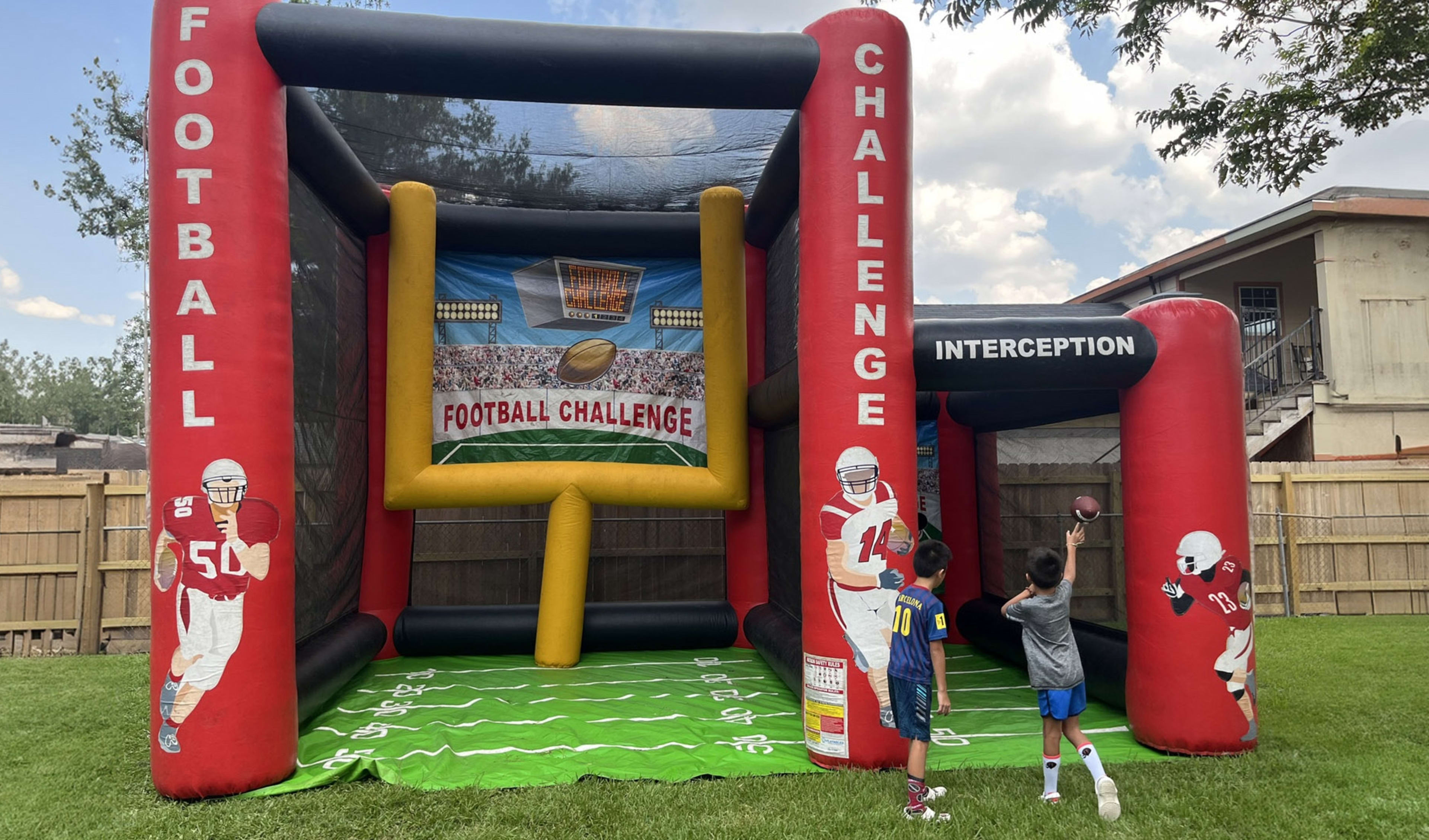 Football Field Goal Inflatable Game