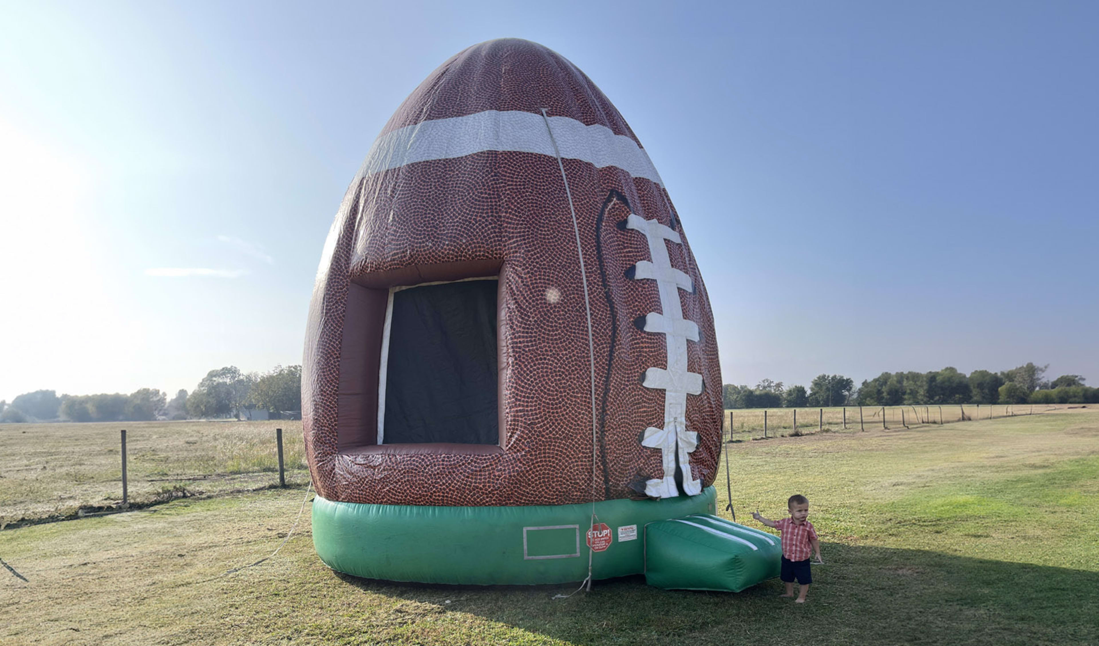 Football Bounce House Moonwalk Rental