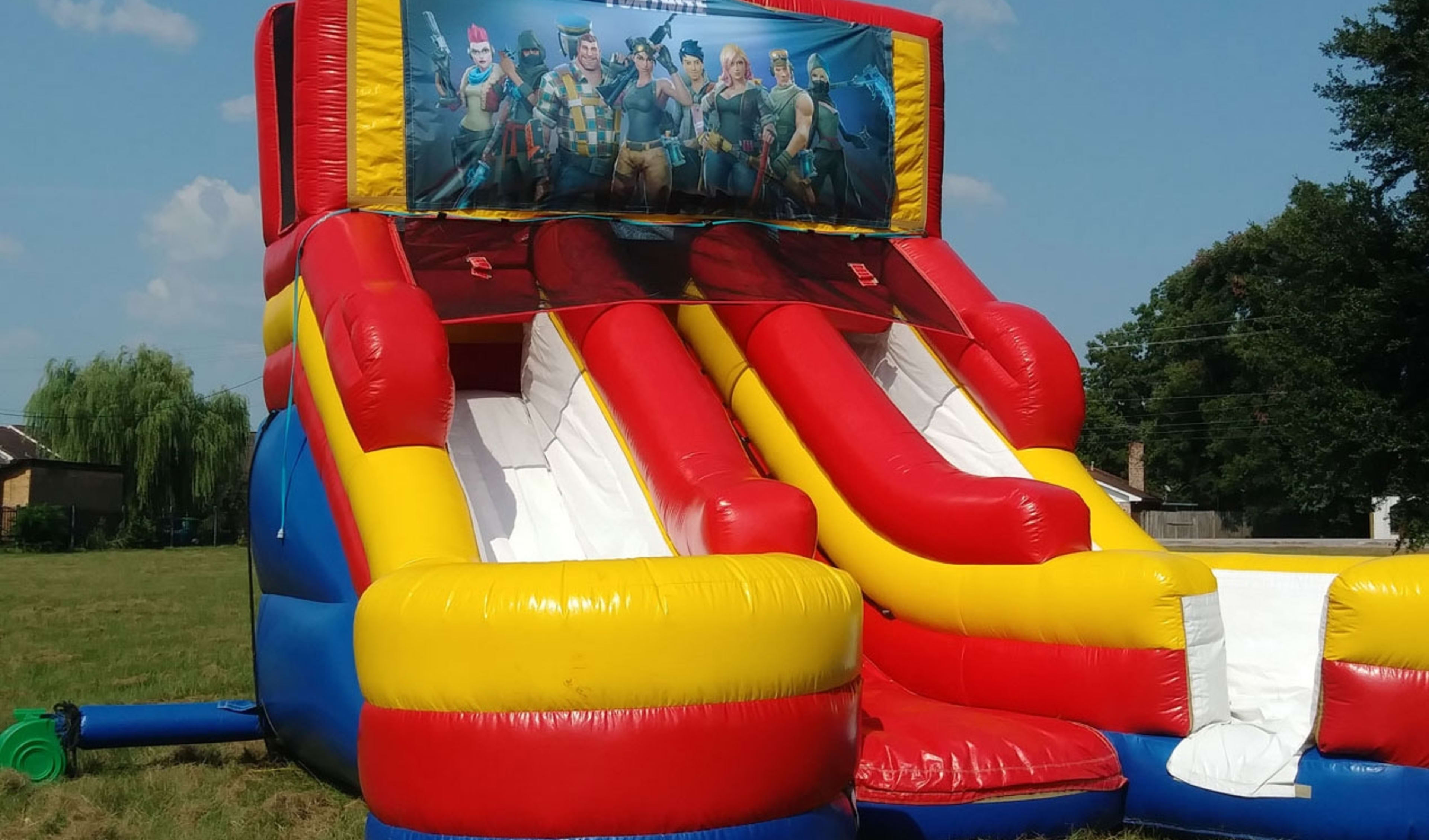Fortnite 16ft Double Slide
