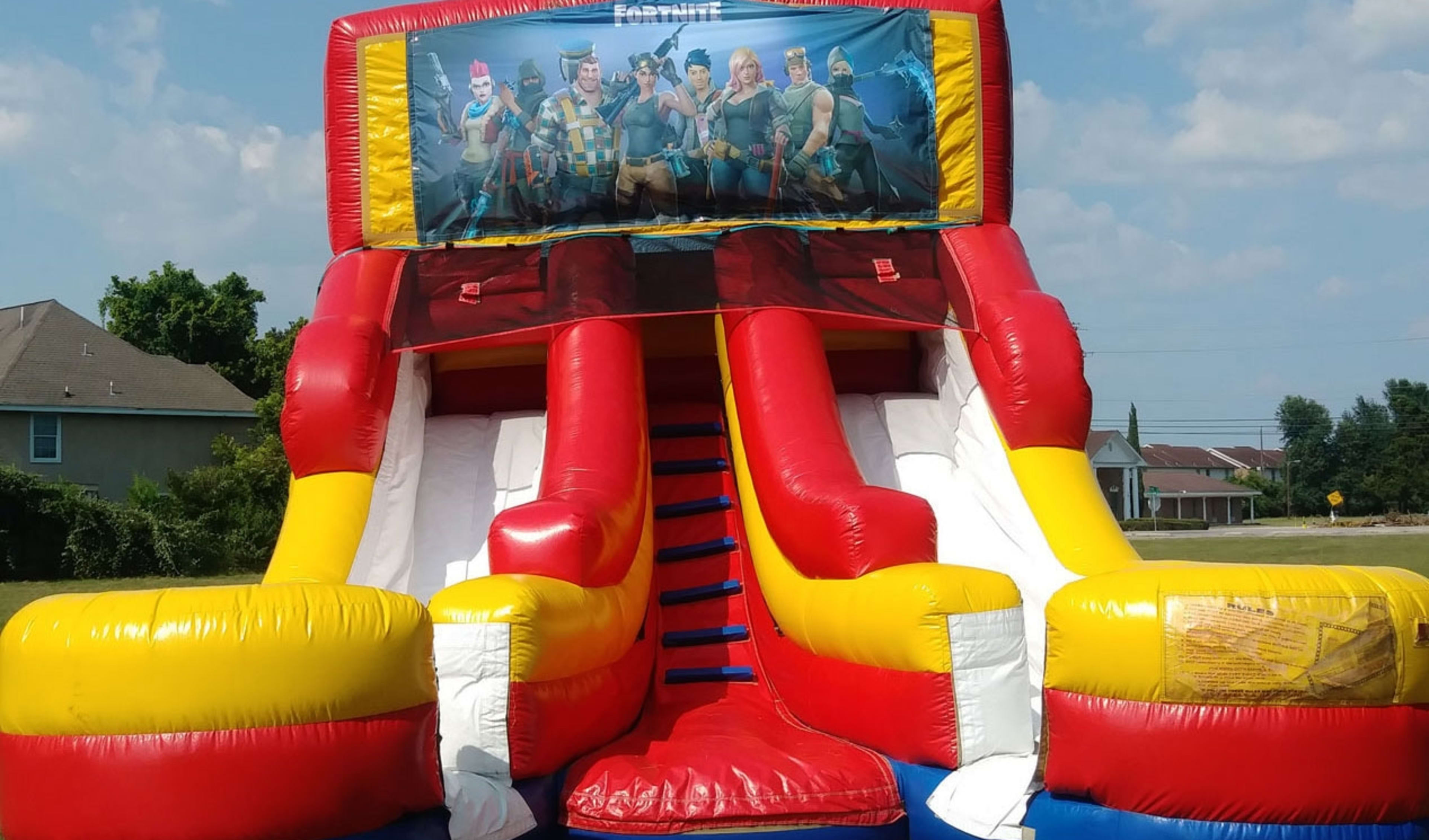 Fortnite 16ft Double Slide