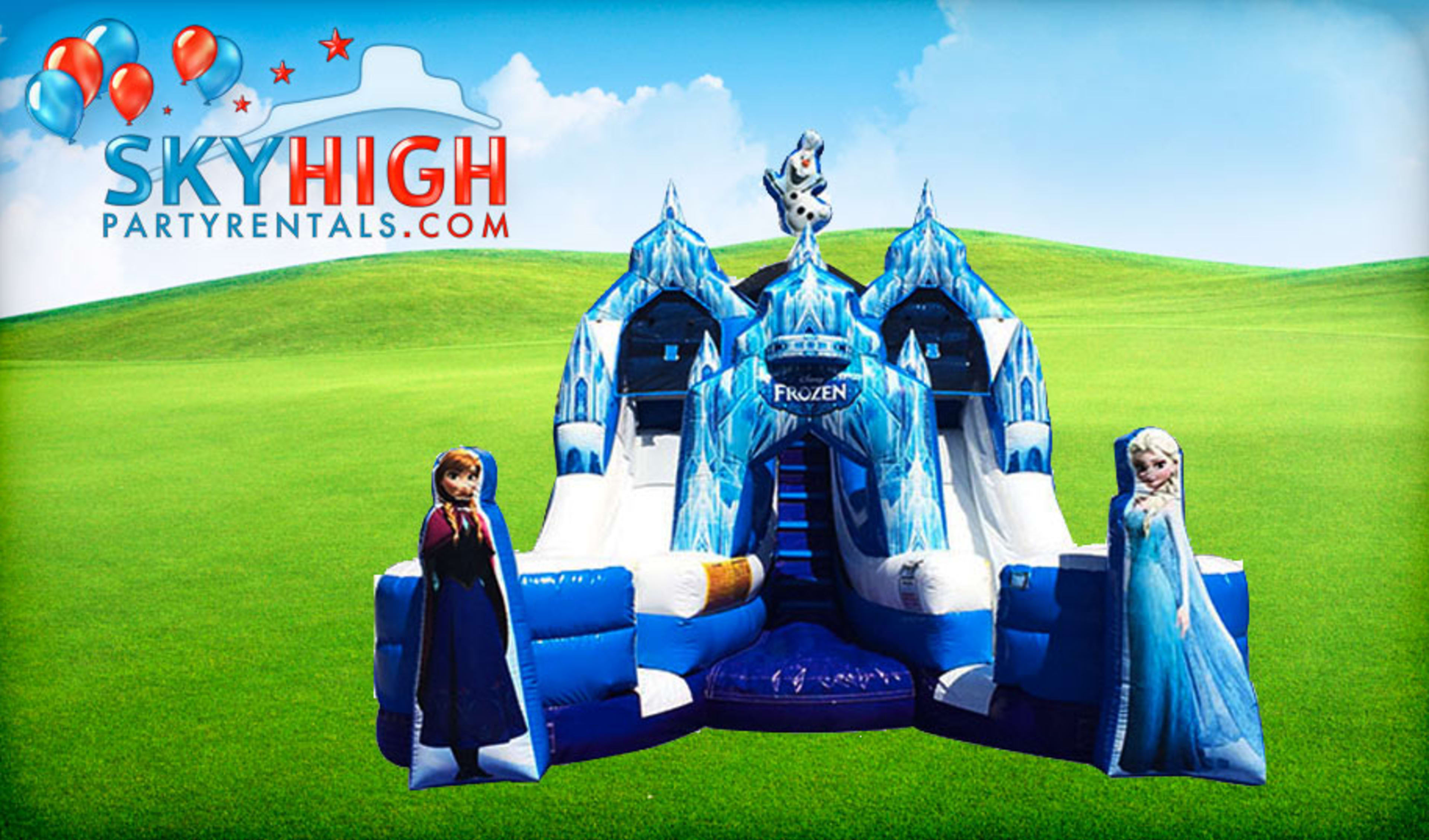 Frozen Double Lane Slide