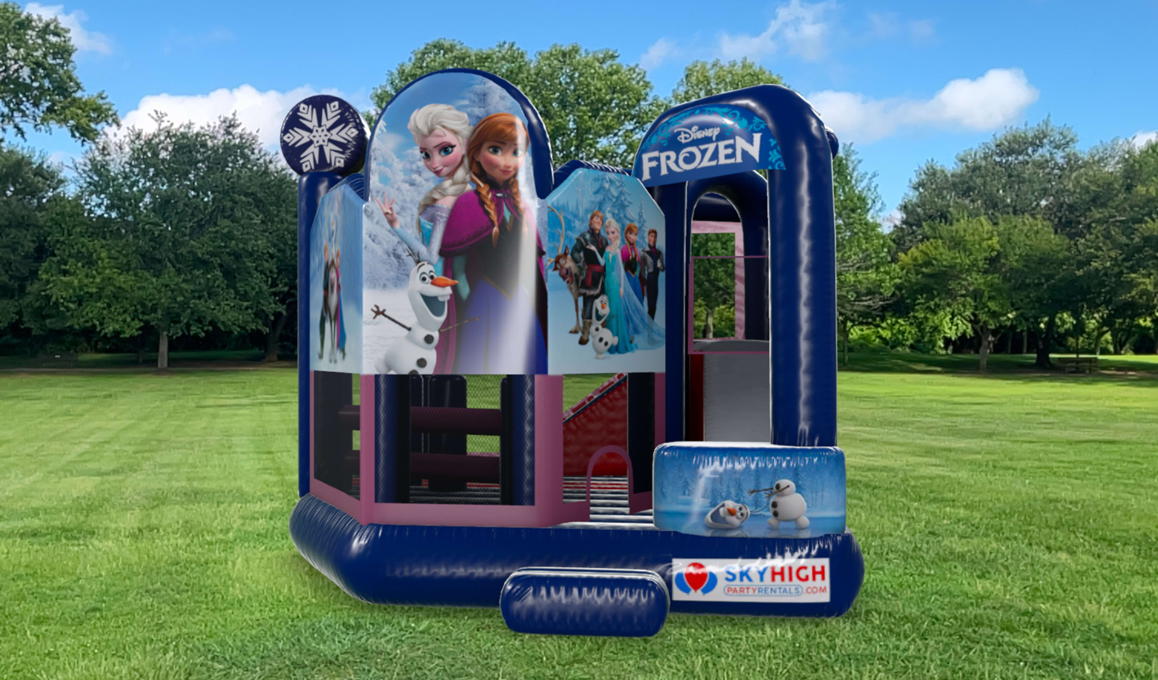Frozen 5in1 Bounce House Inflatables Rental