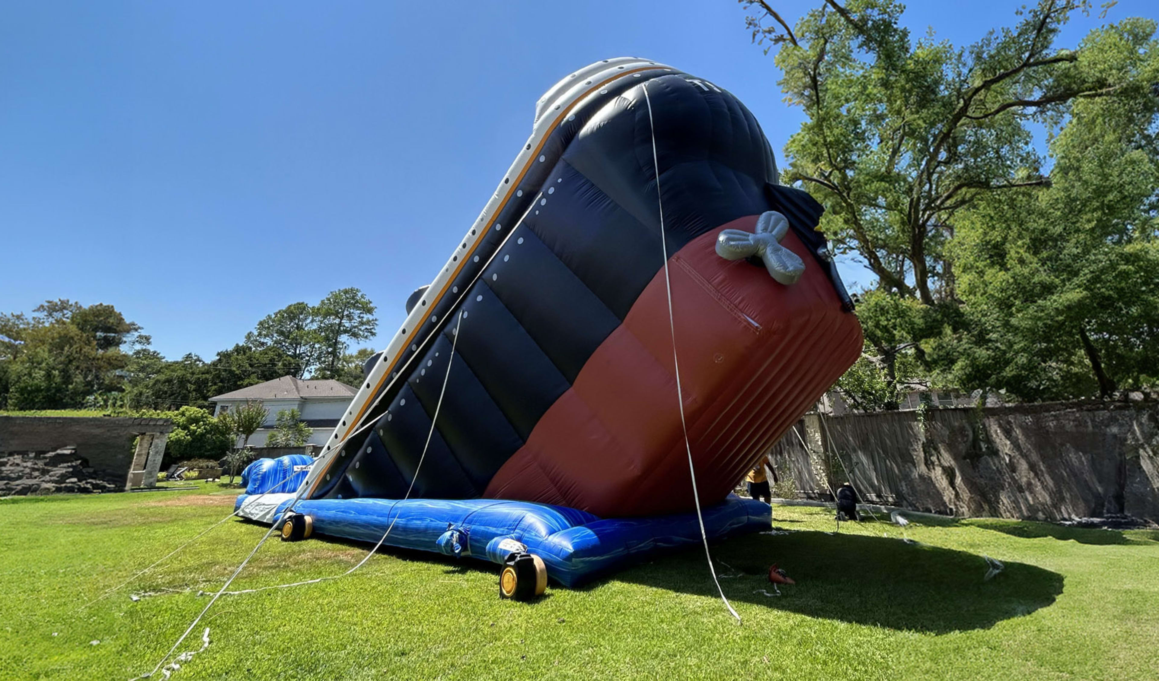Titanic Inflatable Slide Rentals