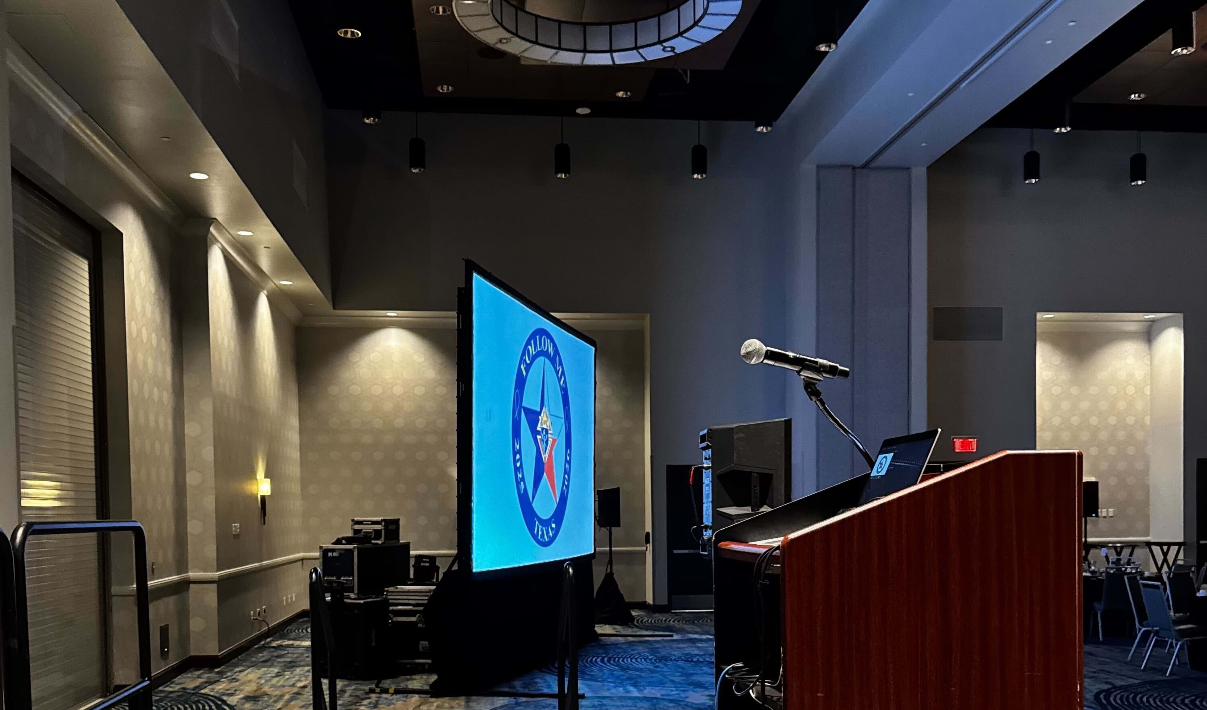 LED wall package rentals near me