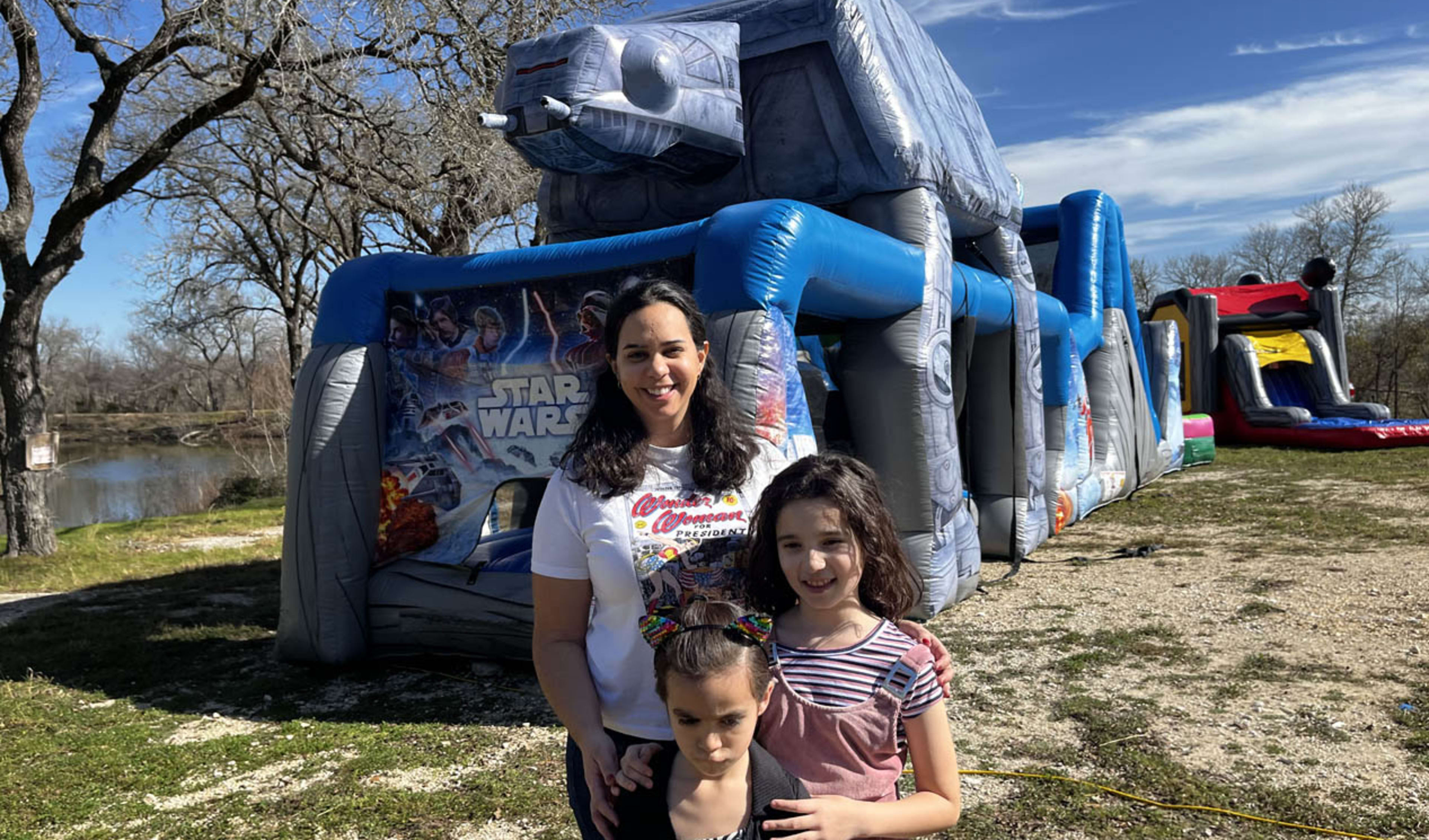 50ft Star Wars Inflatable Obstacle Course