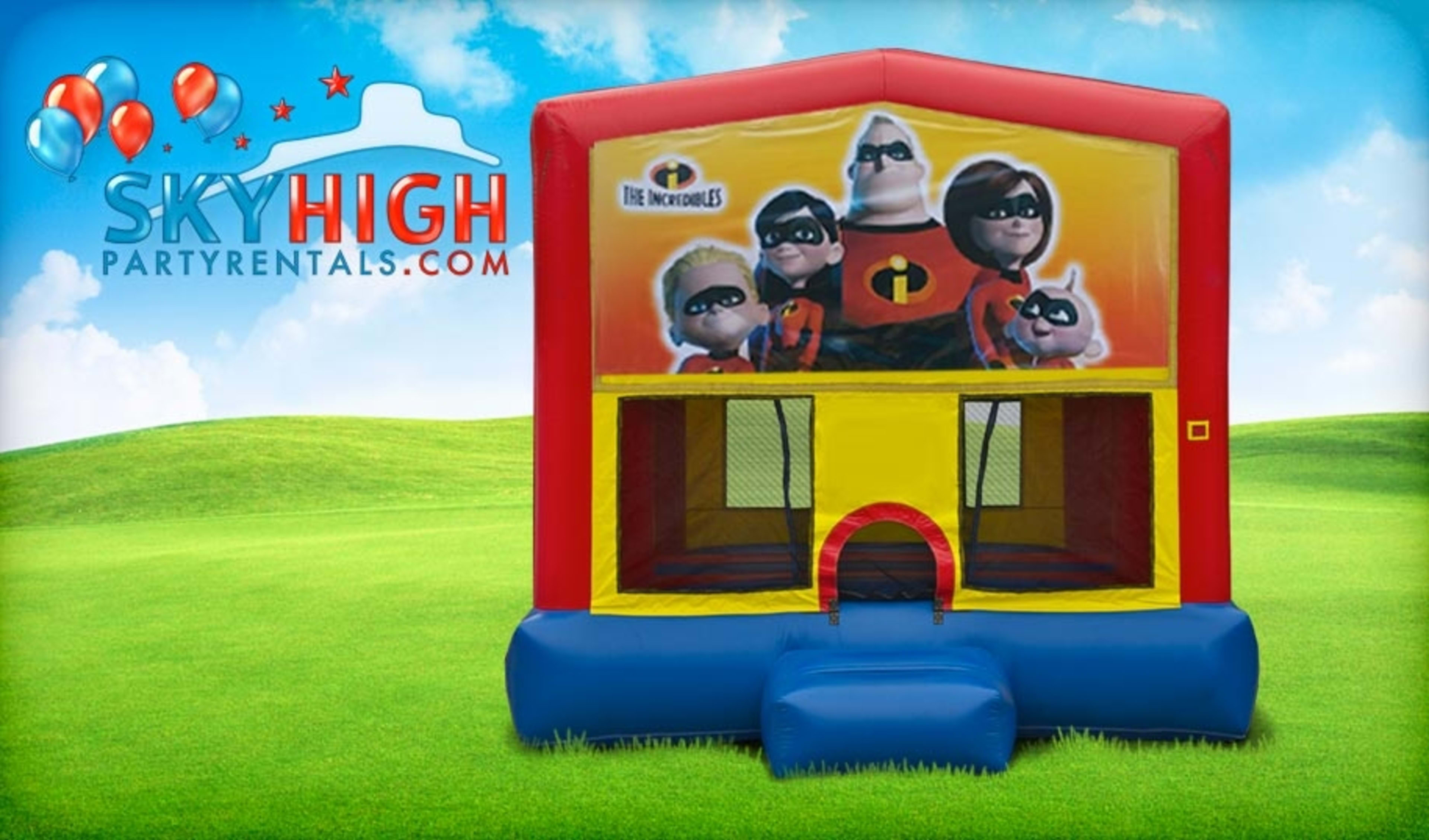 Incredibles Bouncy Castle for Hire