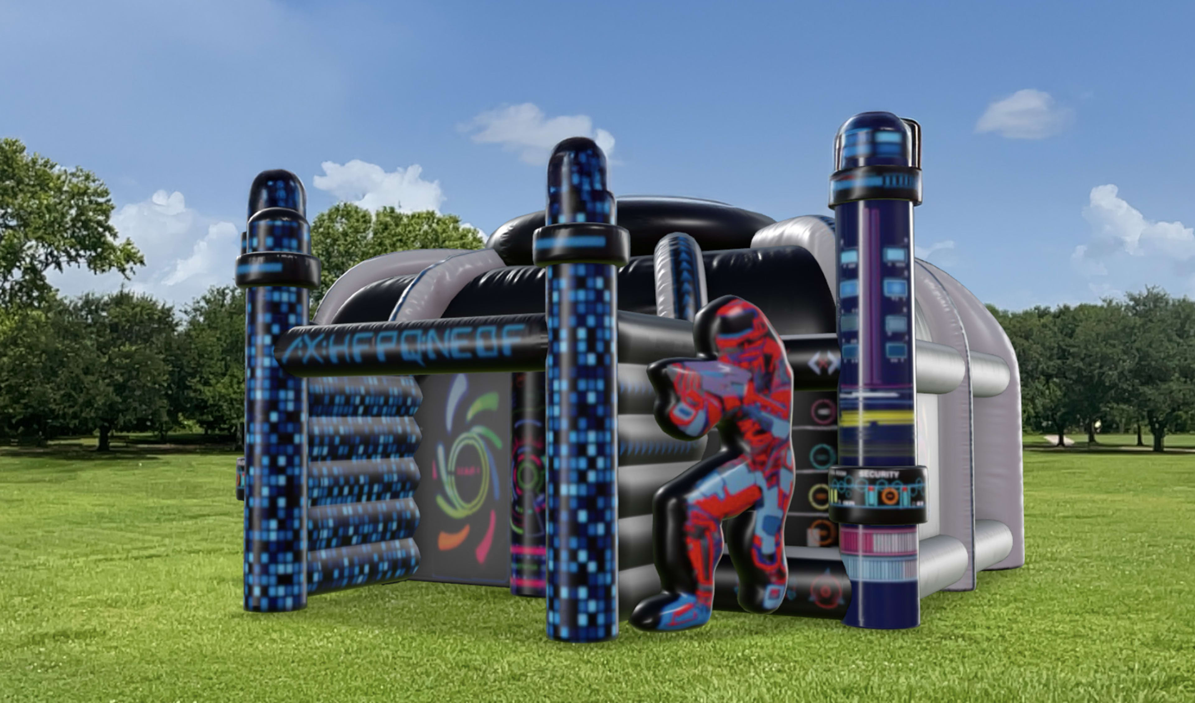 Giant inflatable Laser Tag for Kids Party Rentals