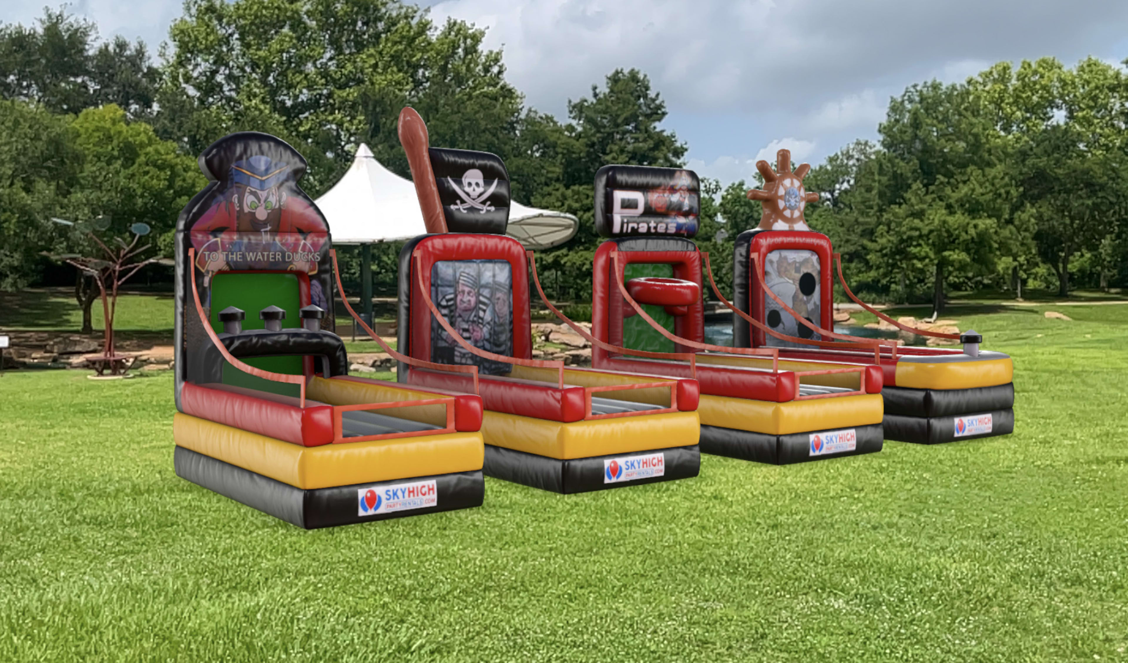Inflatable Pirate Carnival Game Rentals