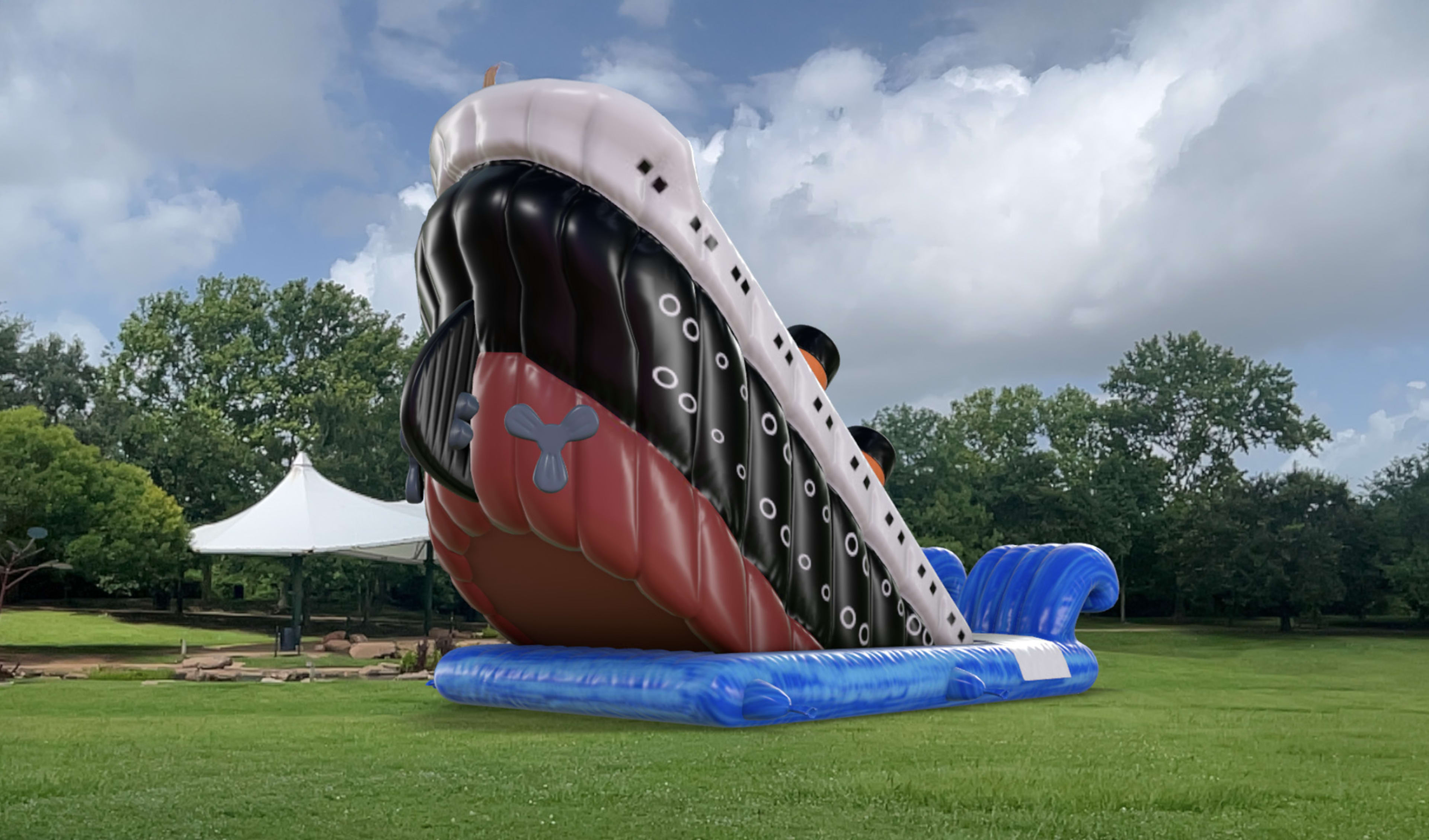 Inflatable Titanic Slide Party Rentals