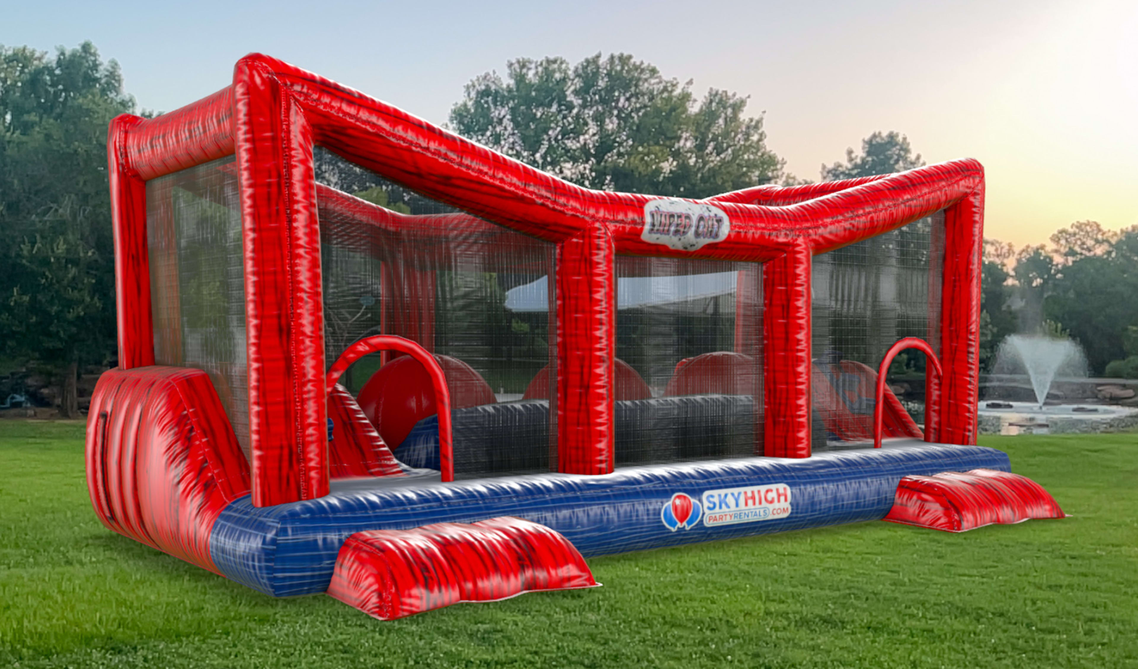 Wipe Out Interactive Jump Balls Game