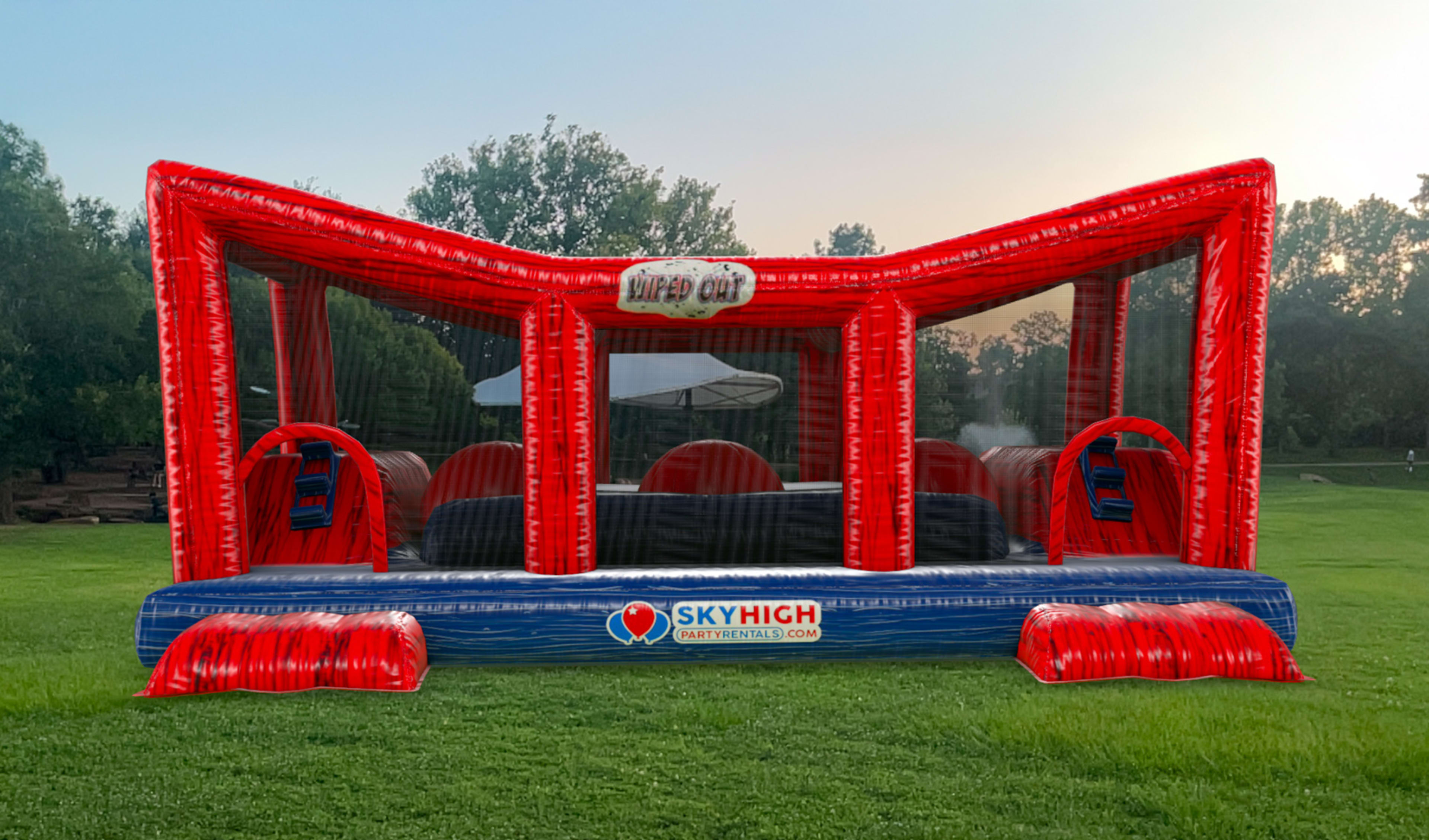 Wipe Out Interactive Jump Balls Texas Party Rentals