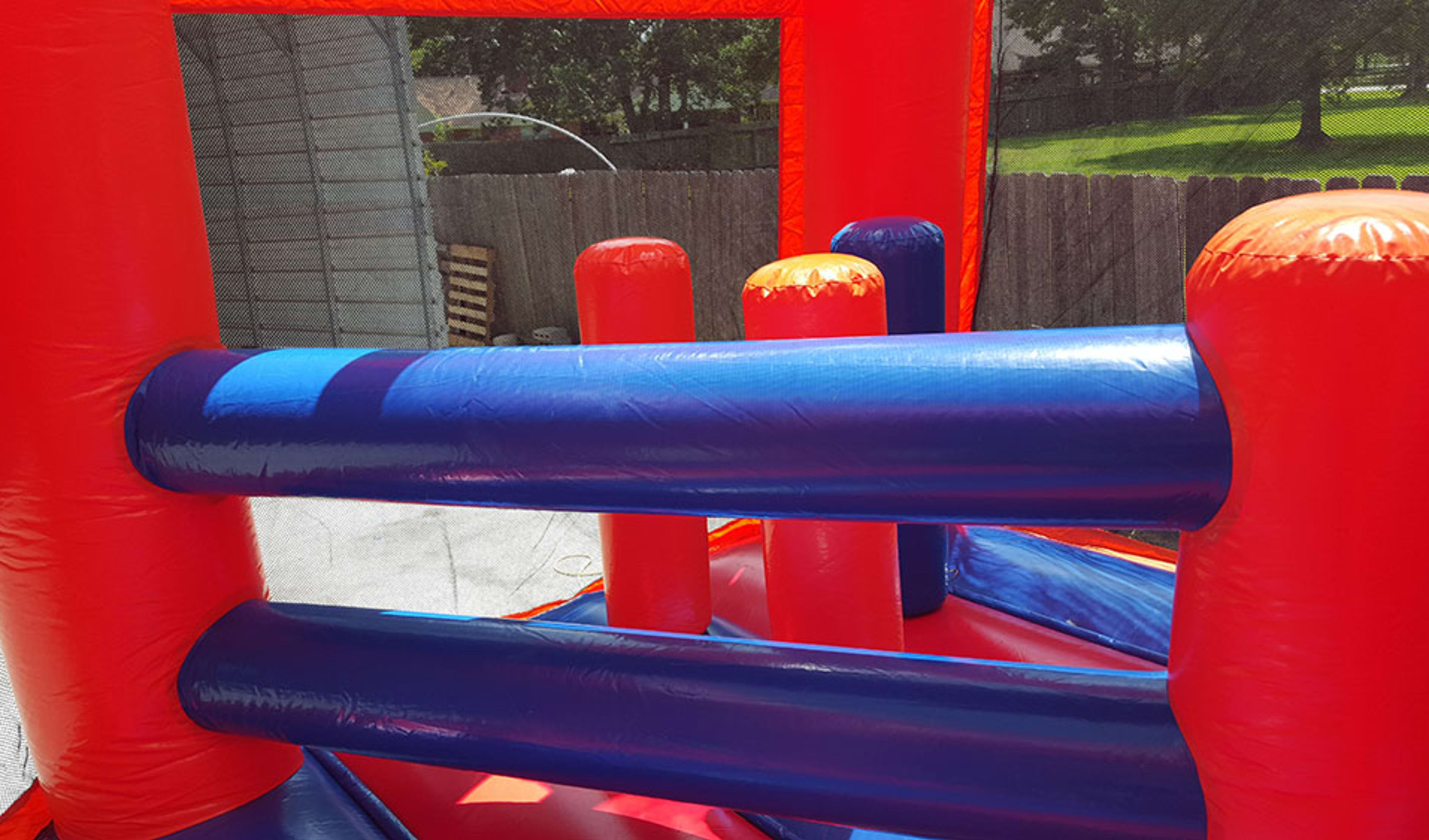 Spongebob 5in1 party bounce house inside