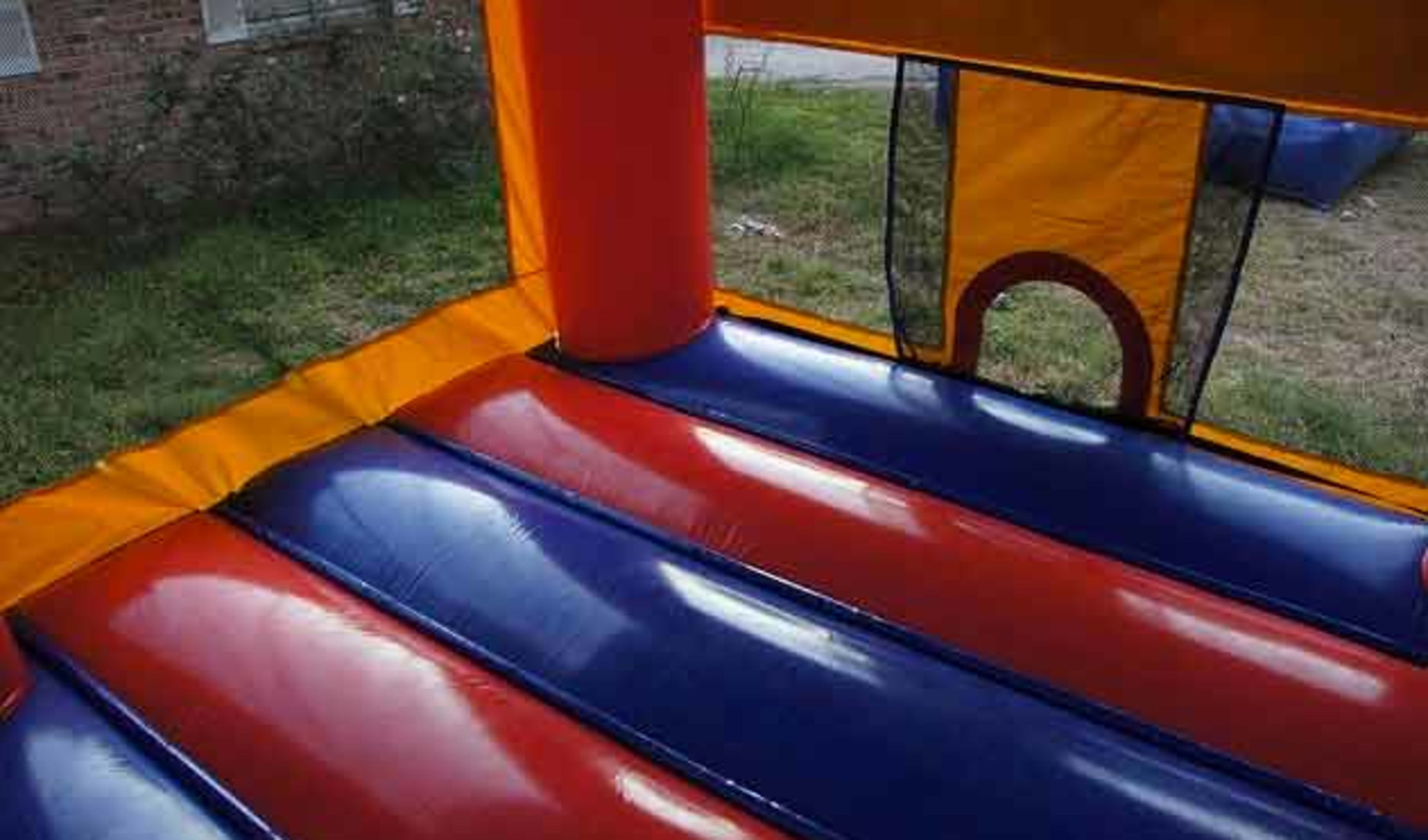 Inside the inflatable