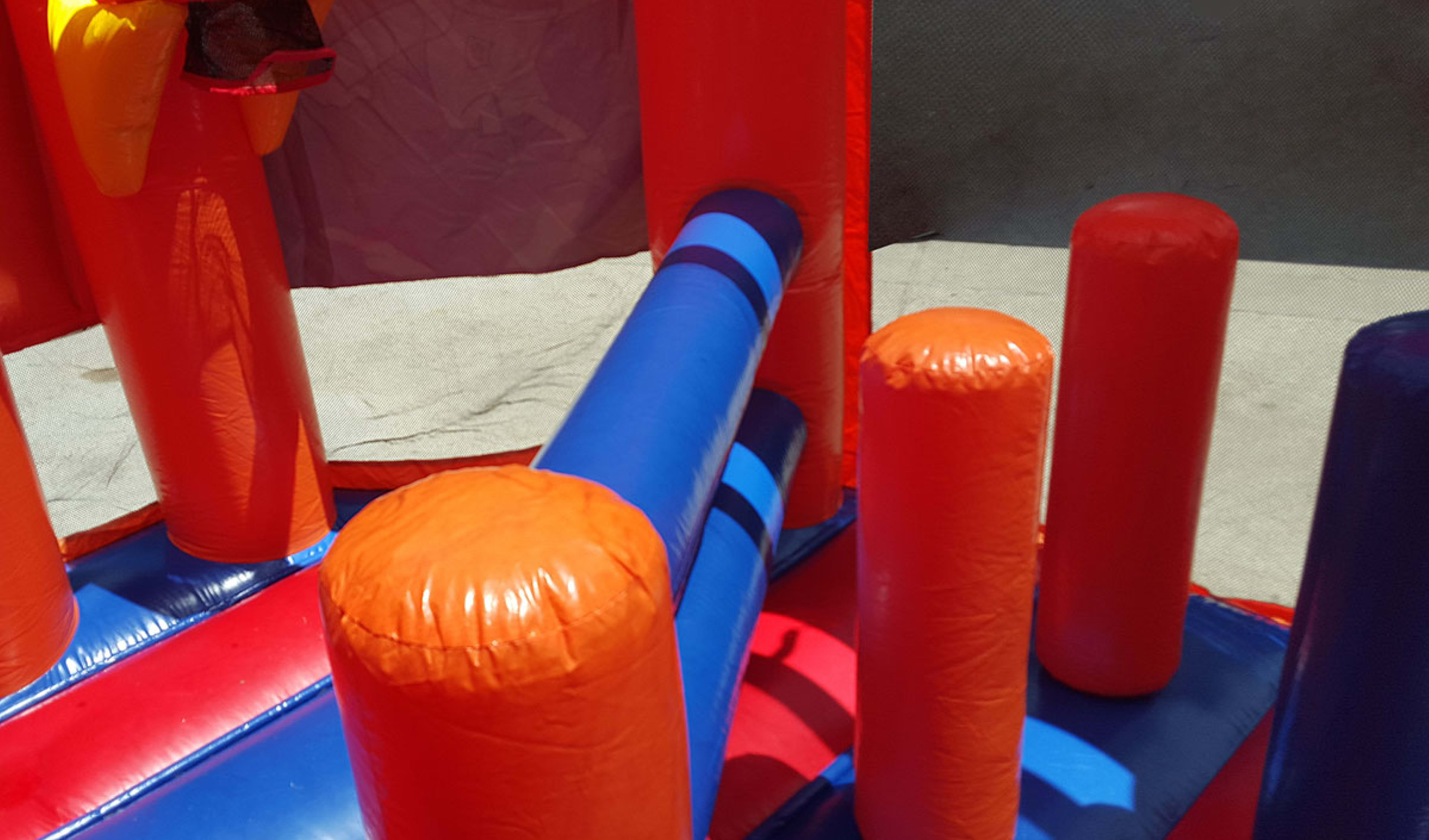 inside Spongebob 5in1 bounce house