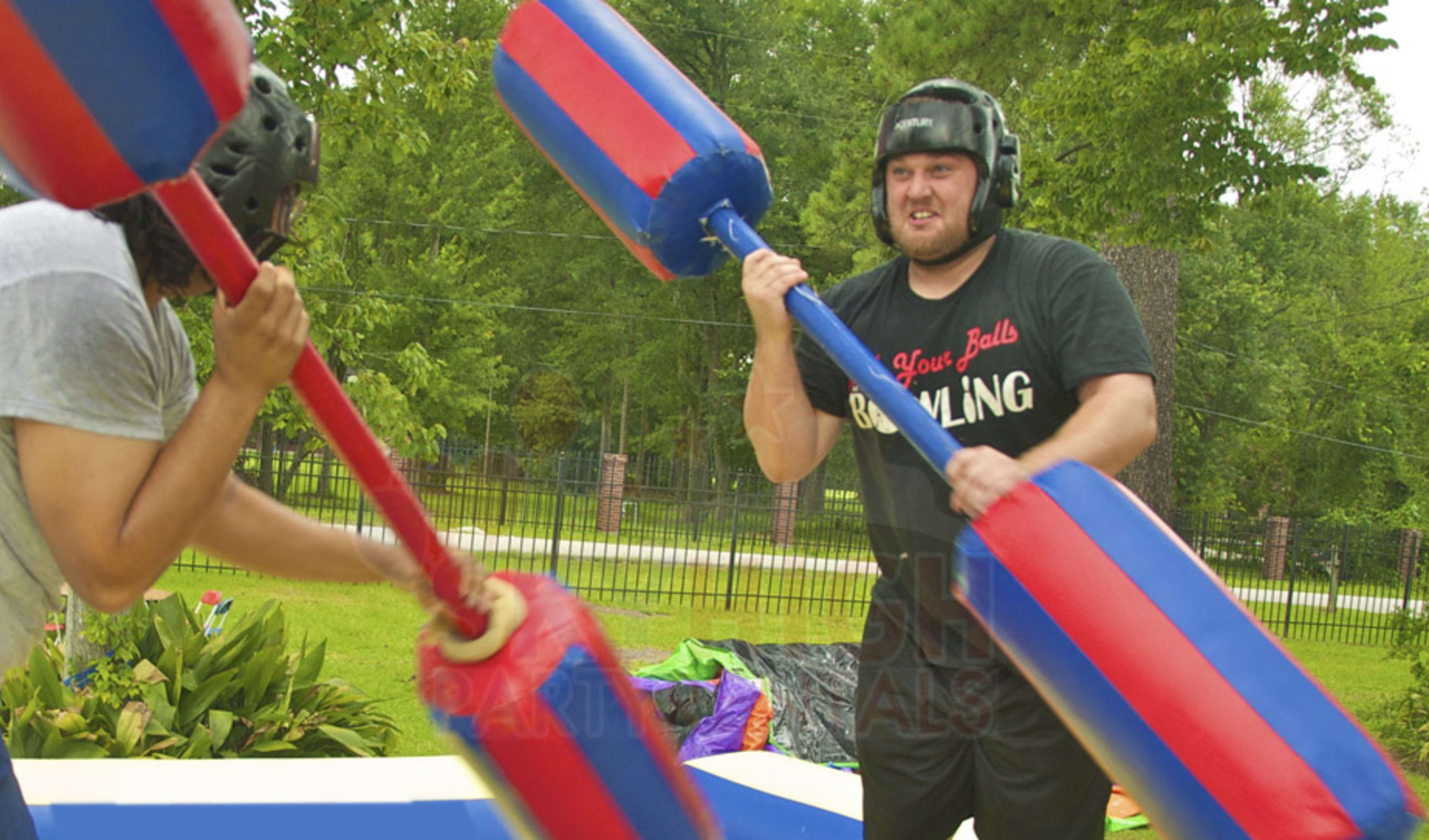 american gladiators joust