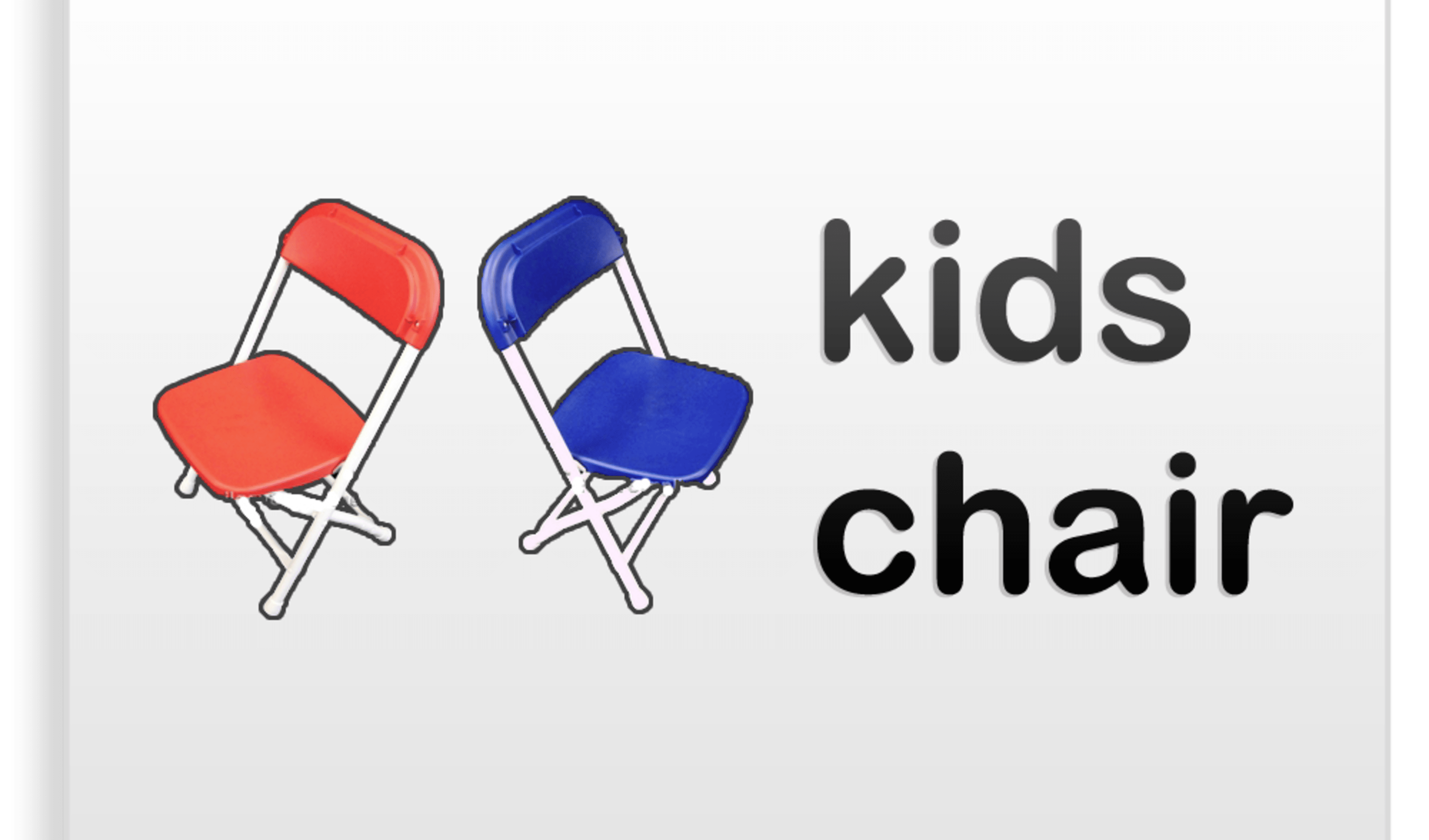 kids folding chair rental