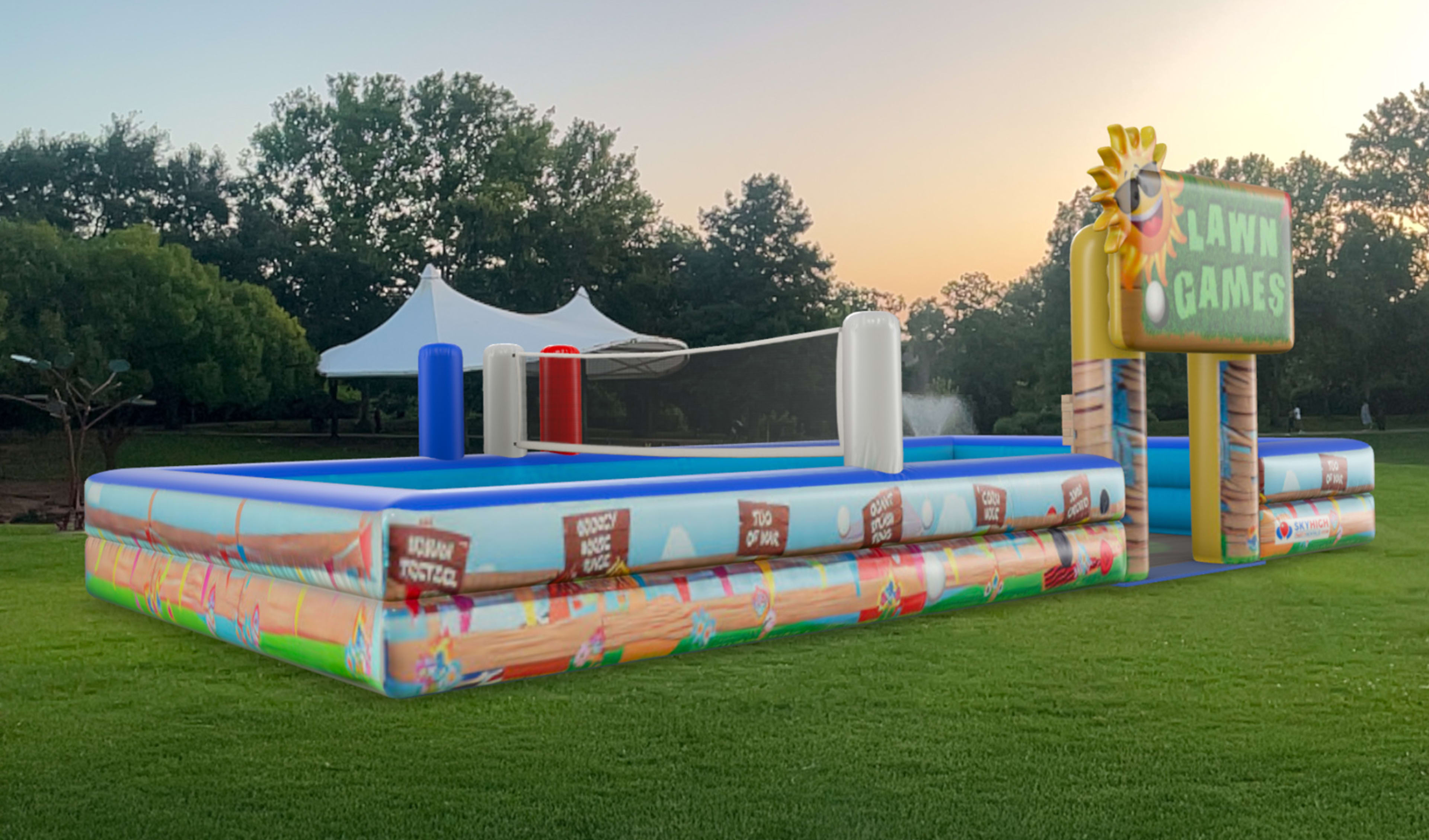 Lawn Games Inflatable Games