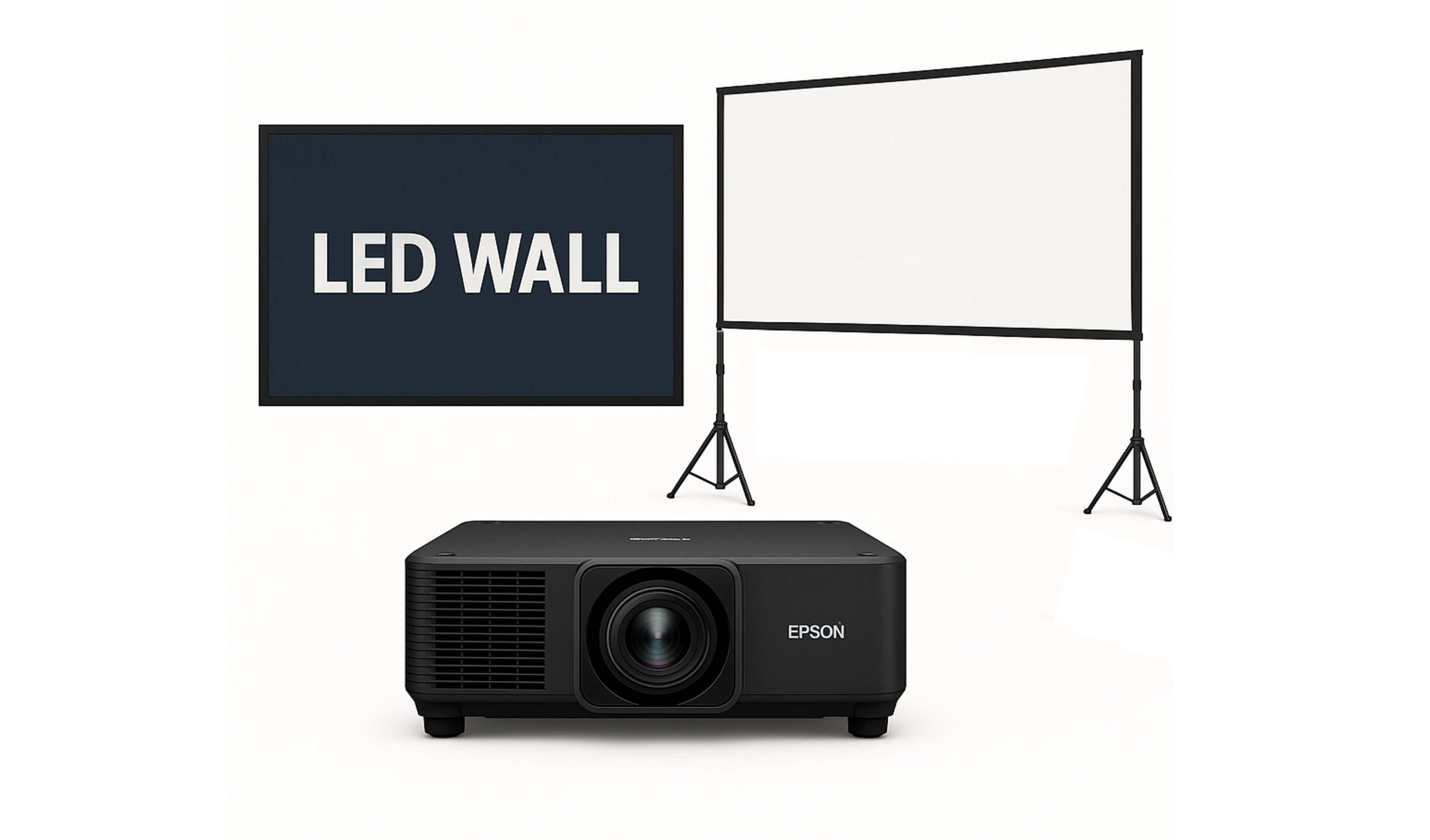 LED Wall & Projector Presentation Package