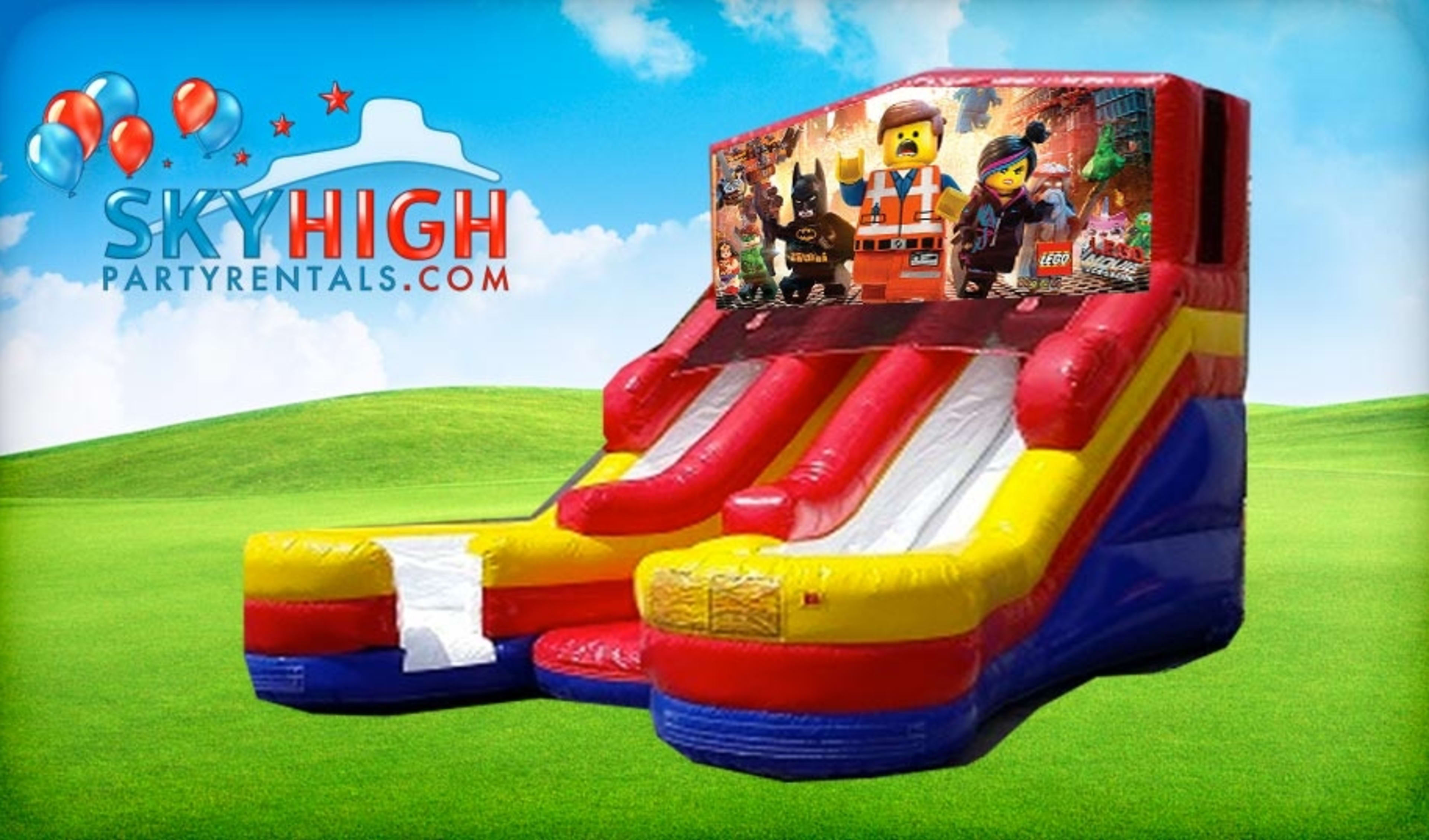 16ft Lego Movie (Wet/Dry) Slide Rentals