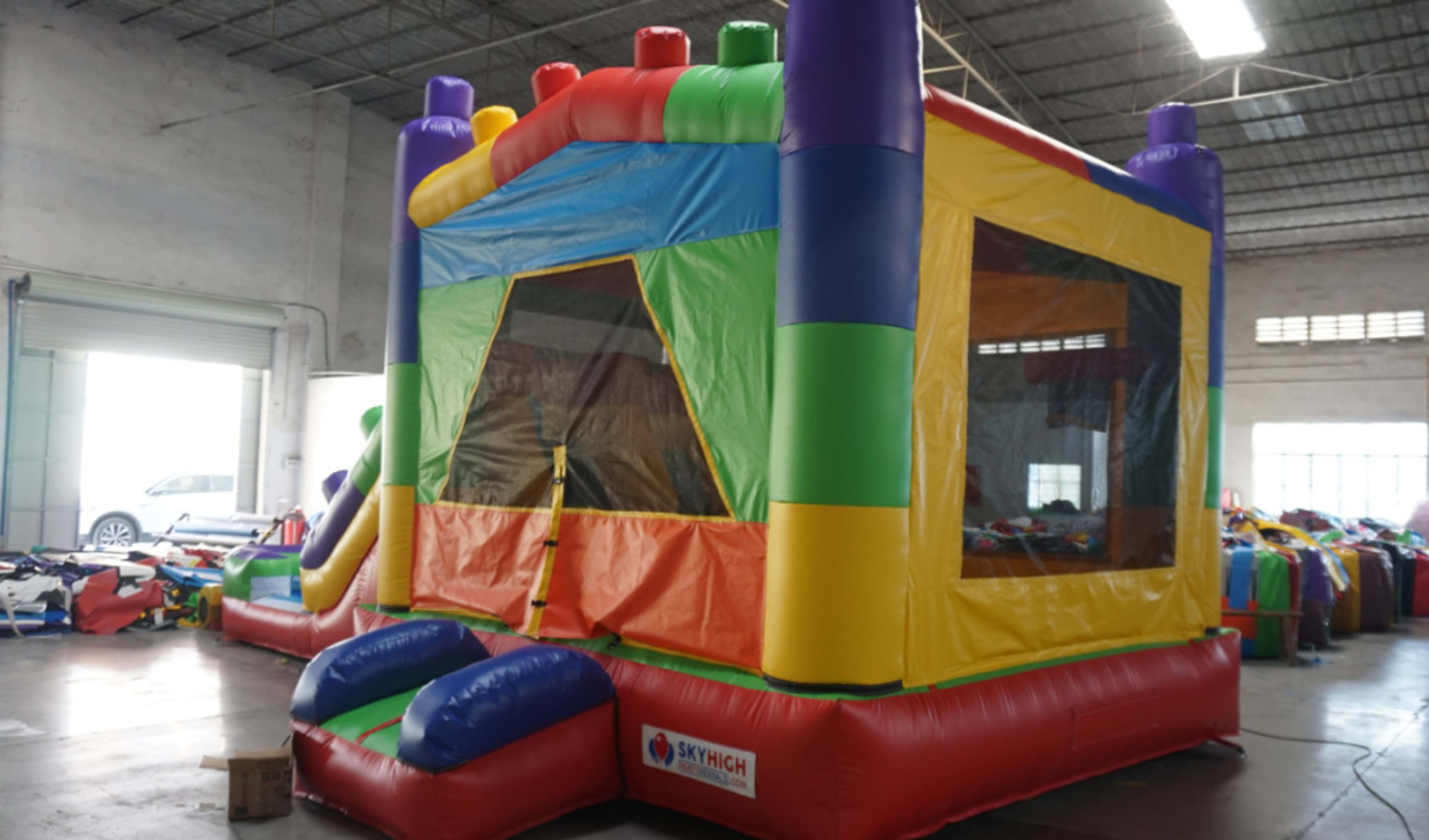 Rent a Lego Themed Bounce House