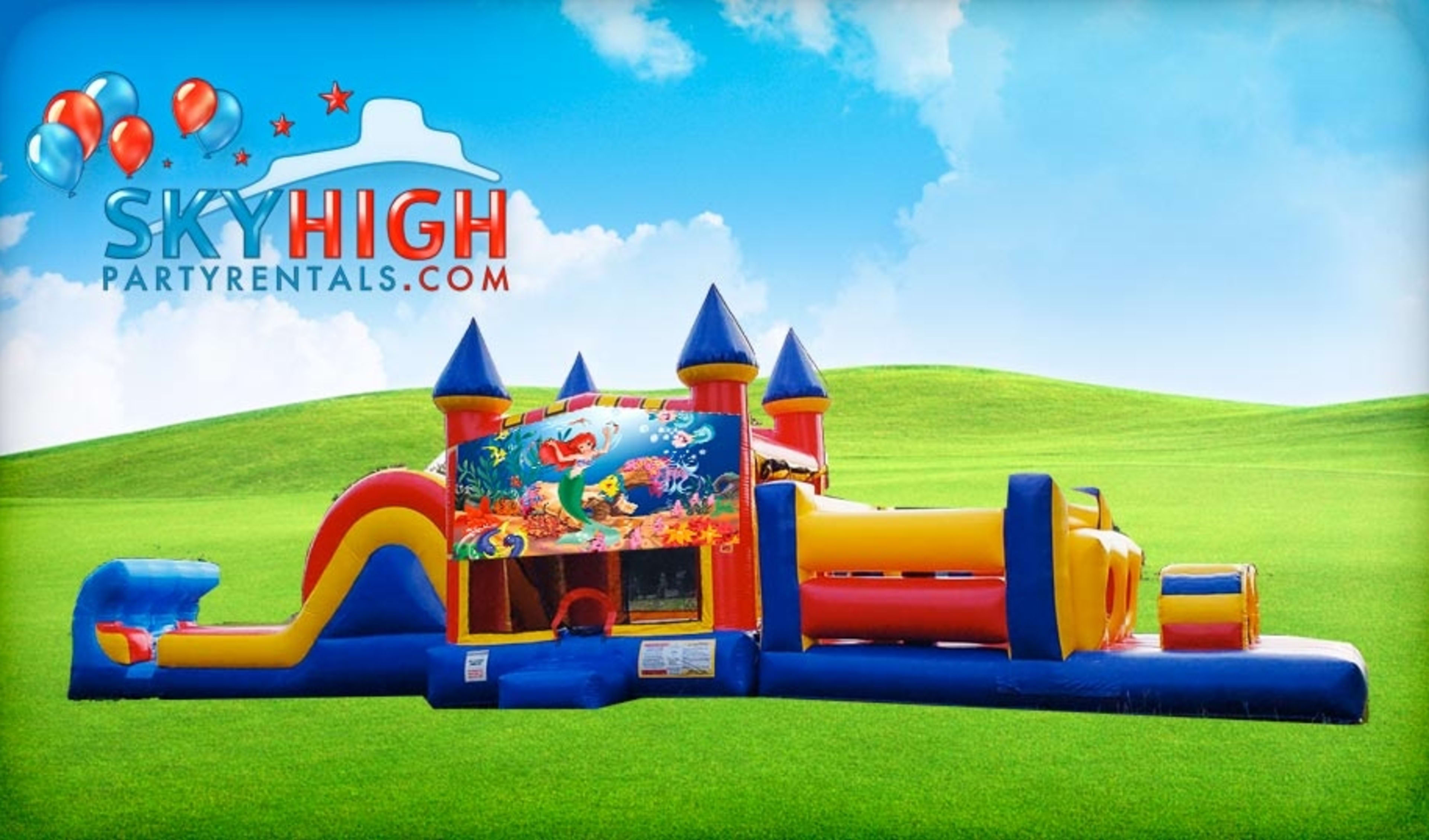 Little Mermaid Obstacle Course Rentals