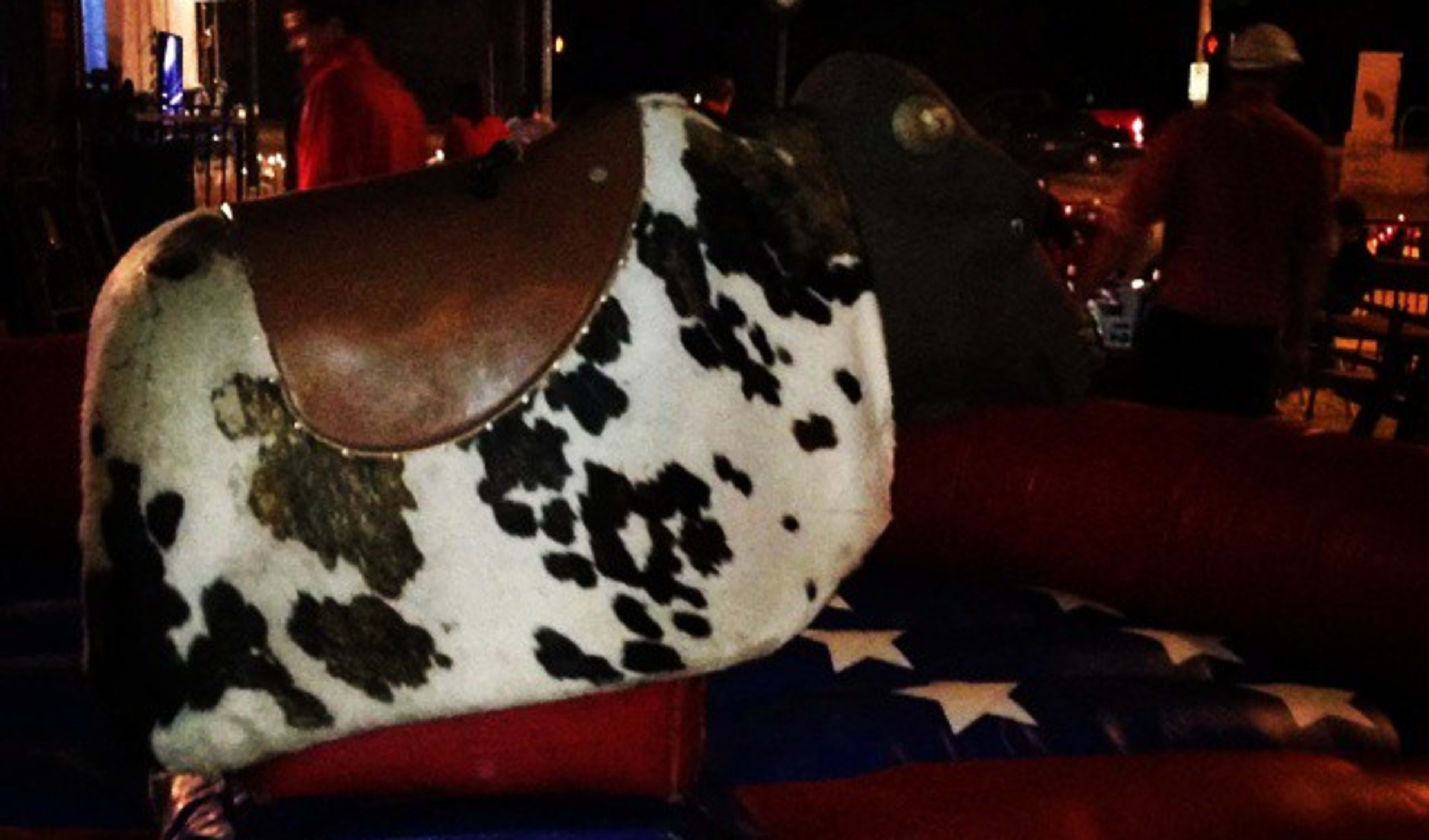 Mechanical Bull Luckys Pub Houston