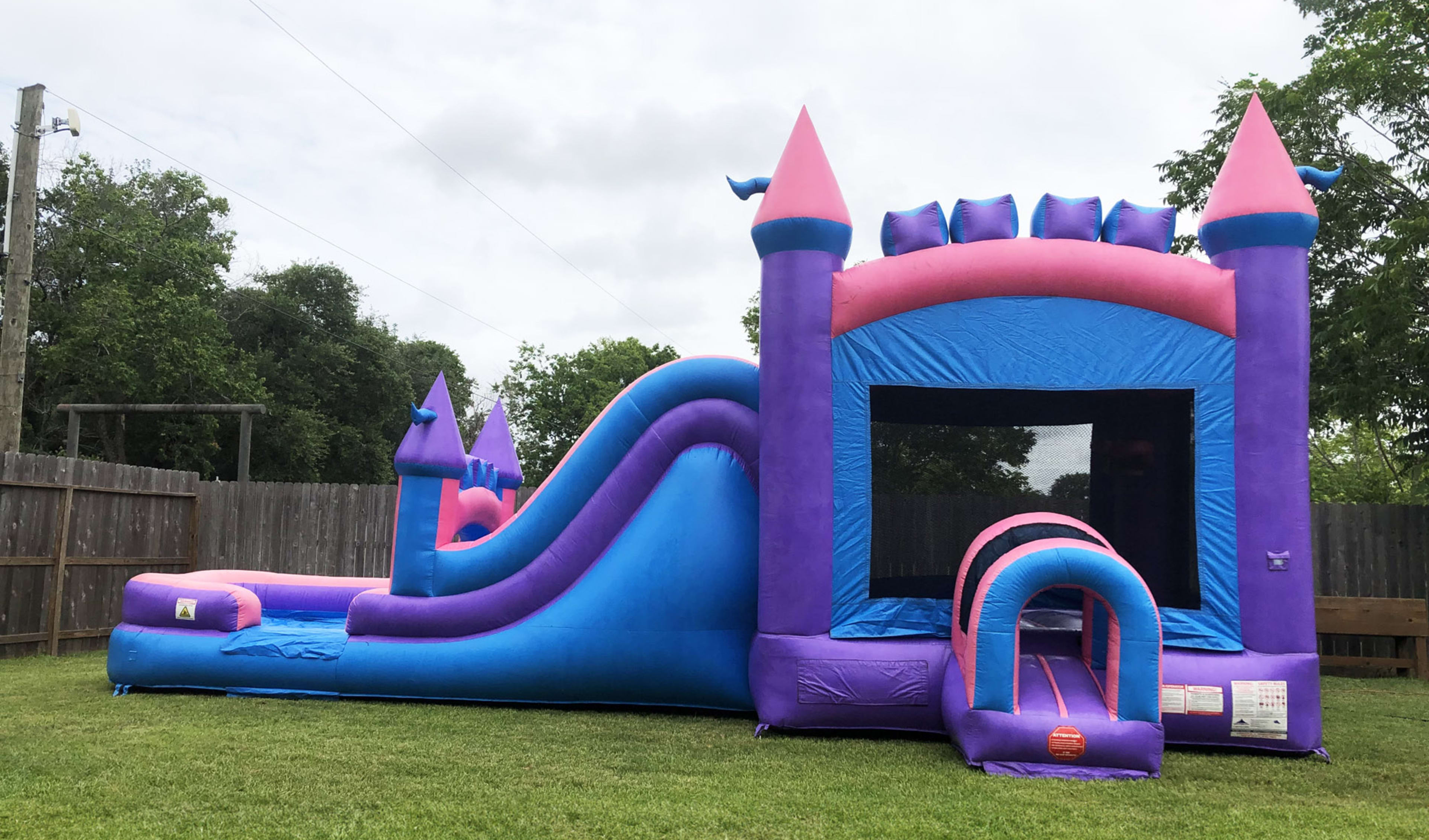 Rent a Mega Pink Bounce House Rentals