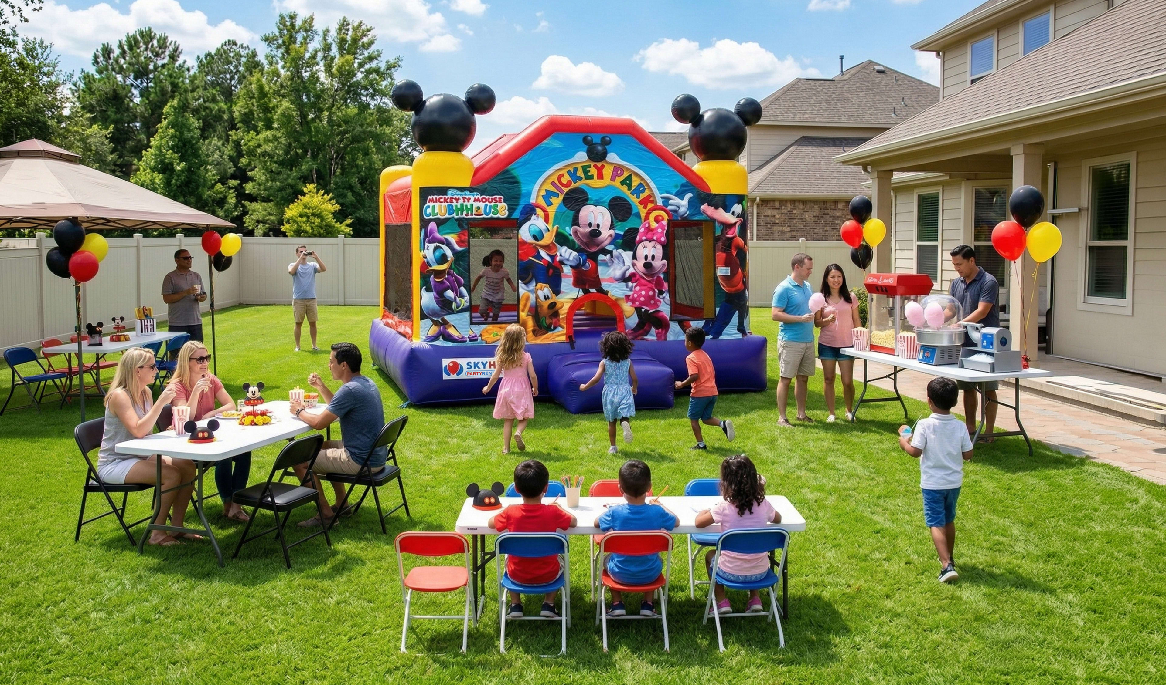 Mickey Mouse Bounce House Rentals