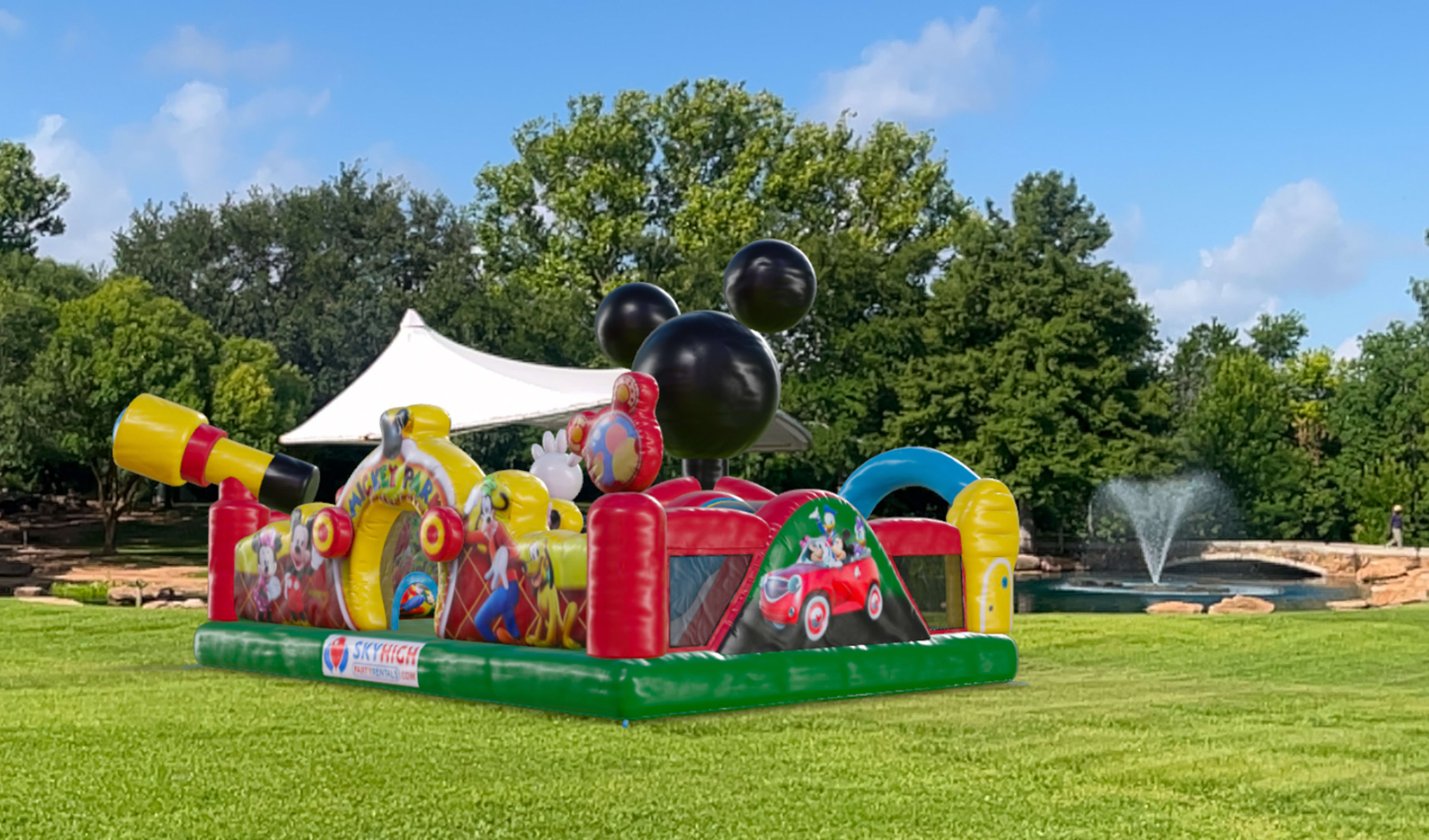 Mickey Mouse Clubhouse Soft Play Toddler Bounce House