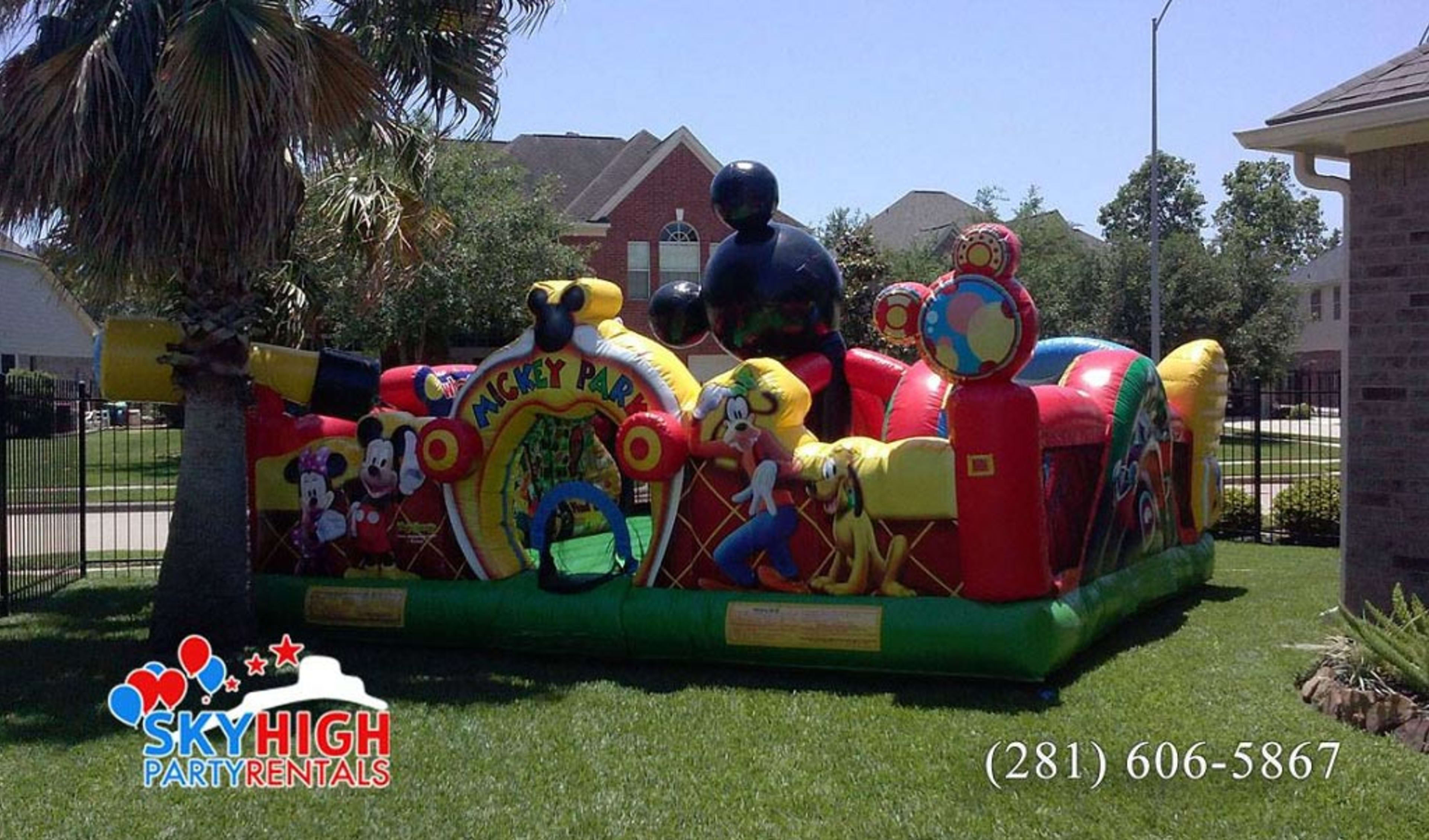 Mickey Inflatable Bouncey House