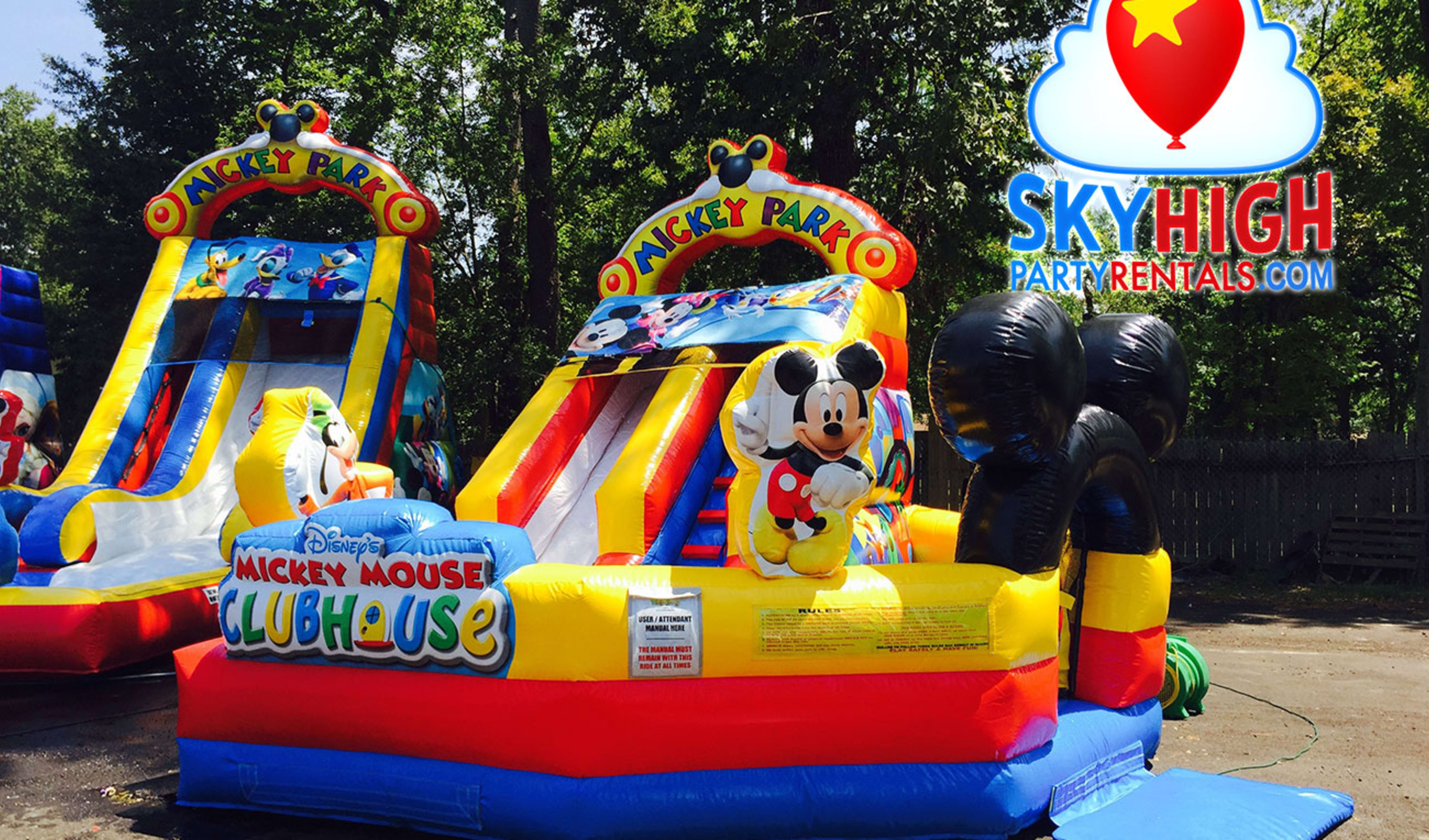 Mickey bounce house rental